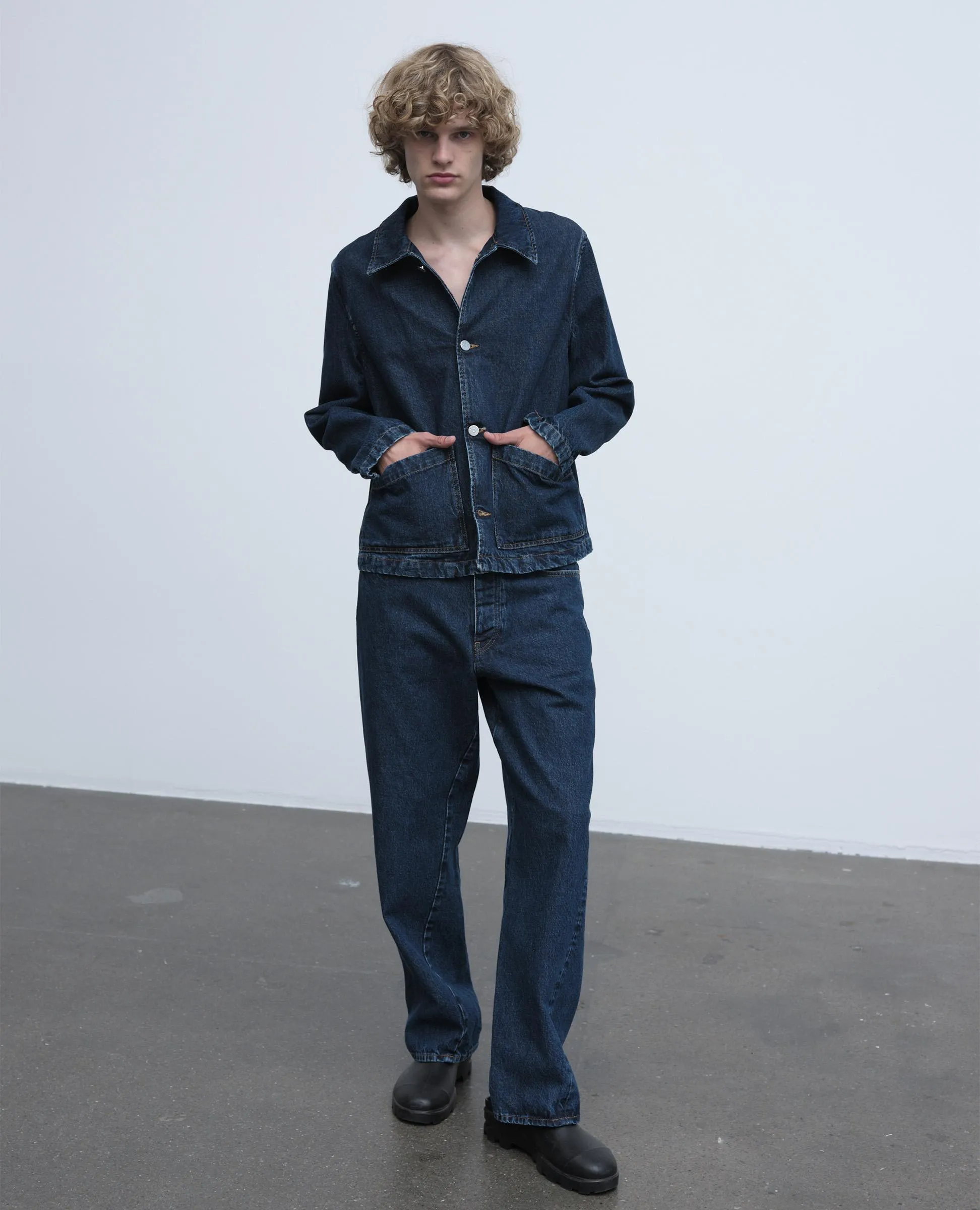 WORKER JACKET . RINSE BLUE sold by Sunflower product image thumbnail 2