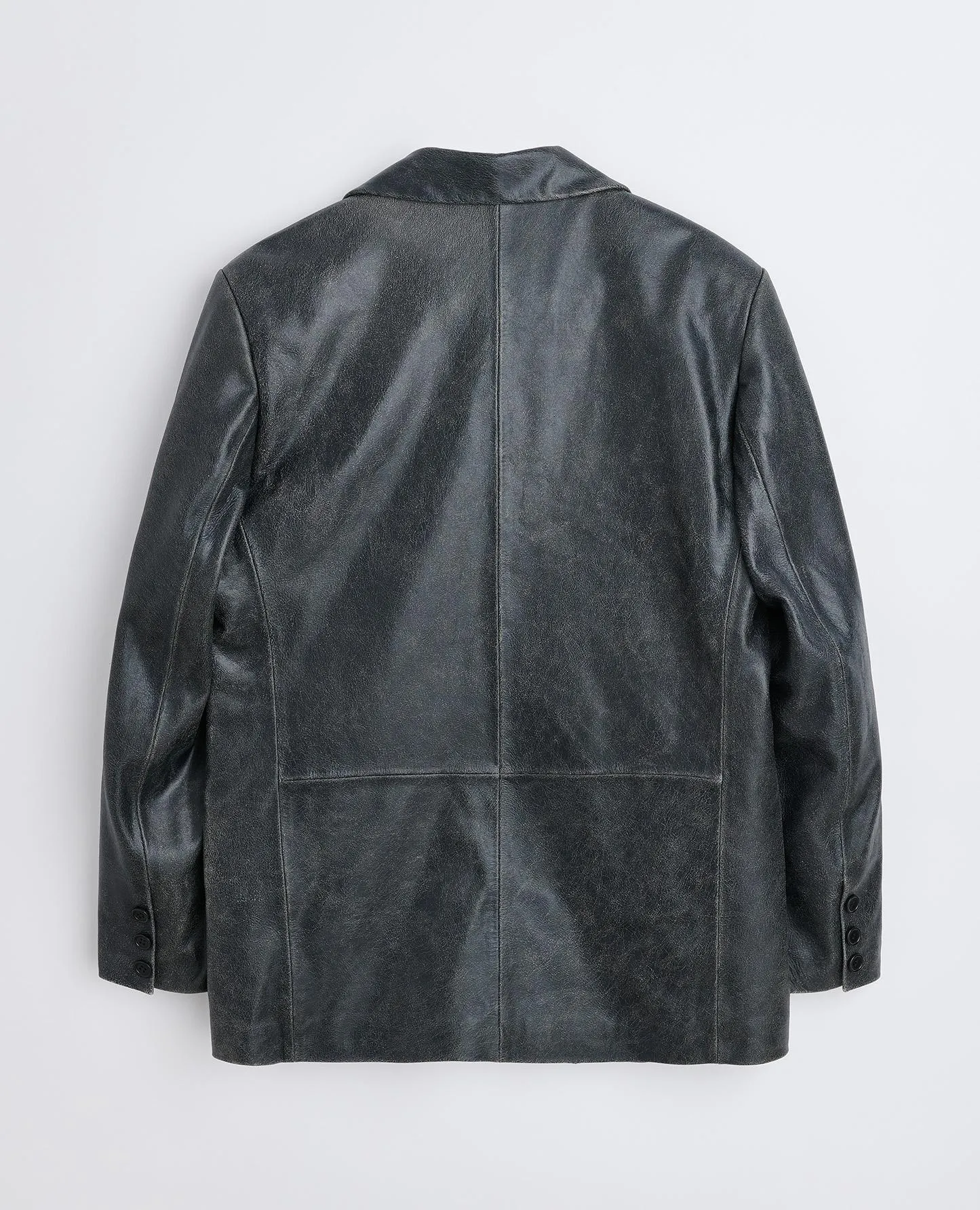 LEATHER BLAZER . WASHED BLACK sold by Sunflower product image thumbnail 3