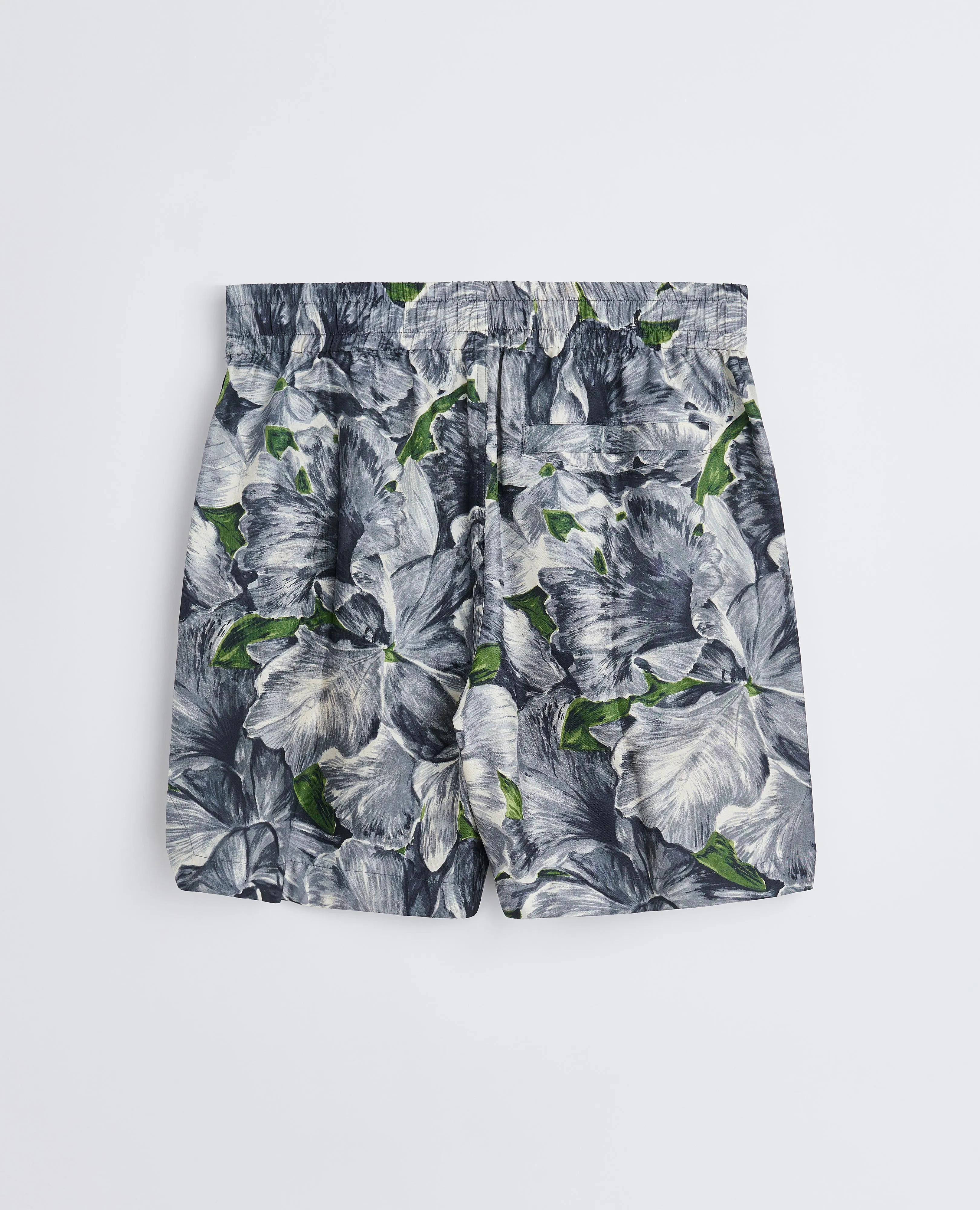 SILK SHORTS AOP . AOP sold by Sunflower