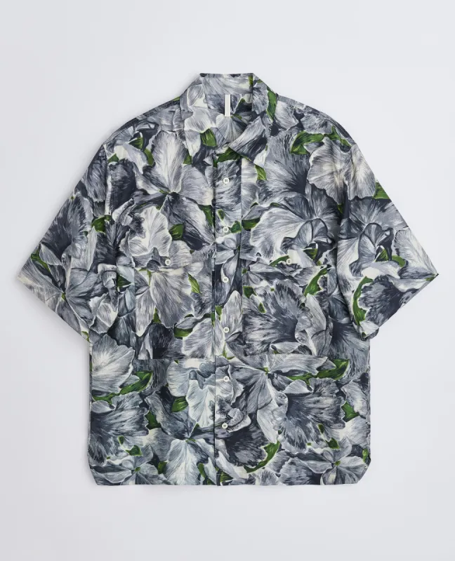 SILK SHIRT SS AOP . AOP sold by Sunflower