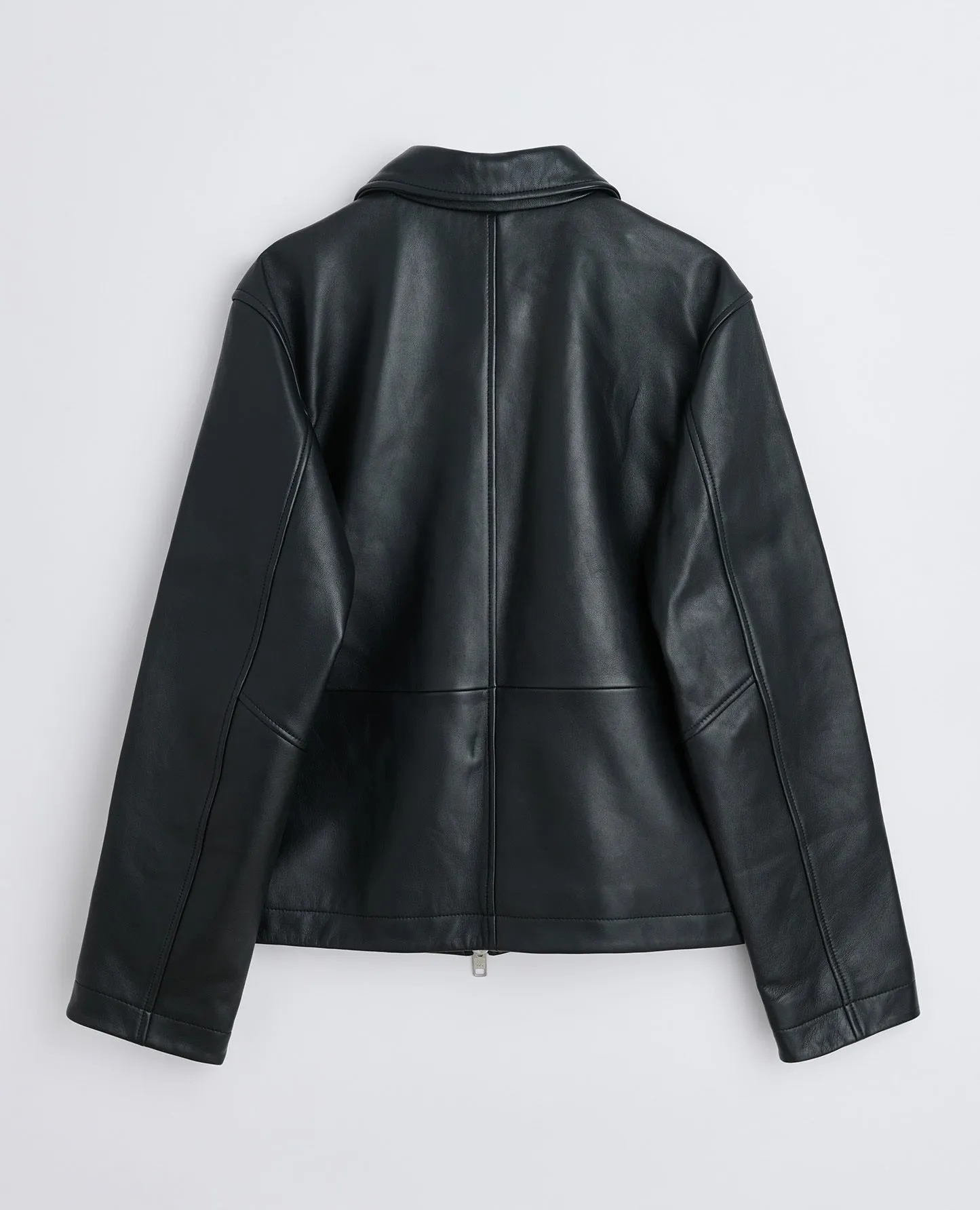 SHORT LEATHER JACKET BLACK sold by Sunflower product image thumbnail 3