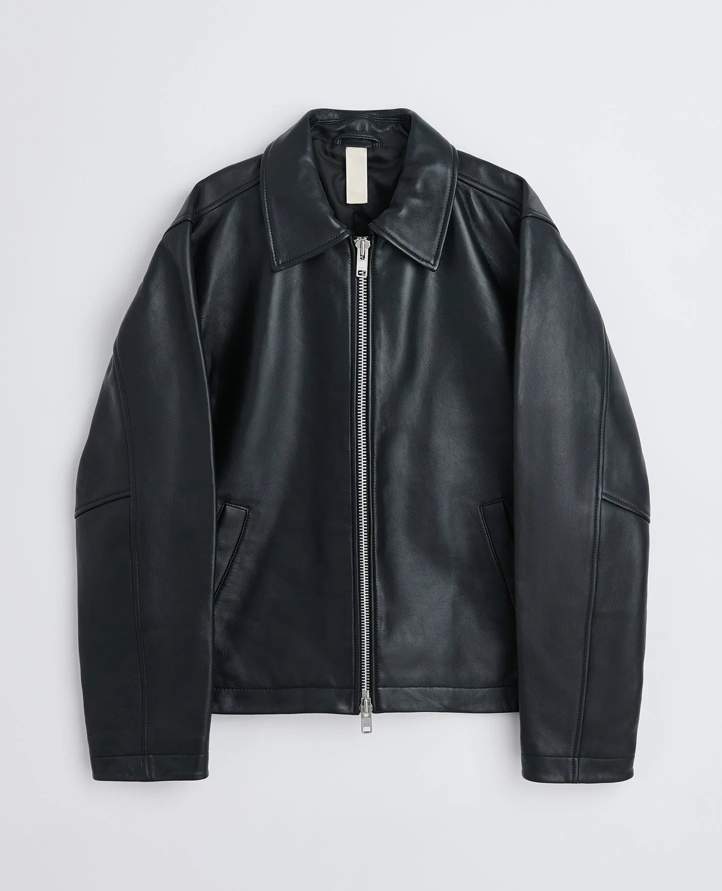 SHORT LEATHER JACKET BLACK sold by Sunflower product image thumbnail 2