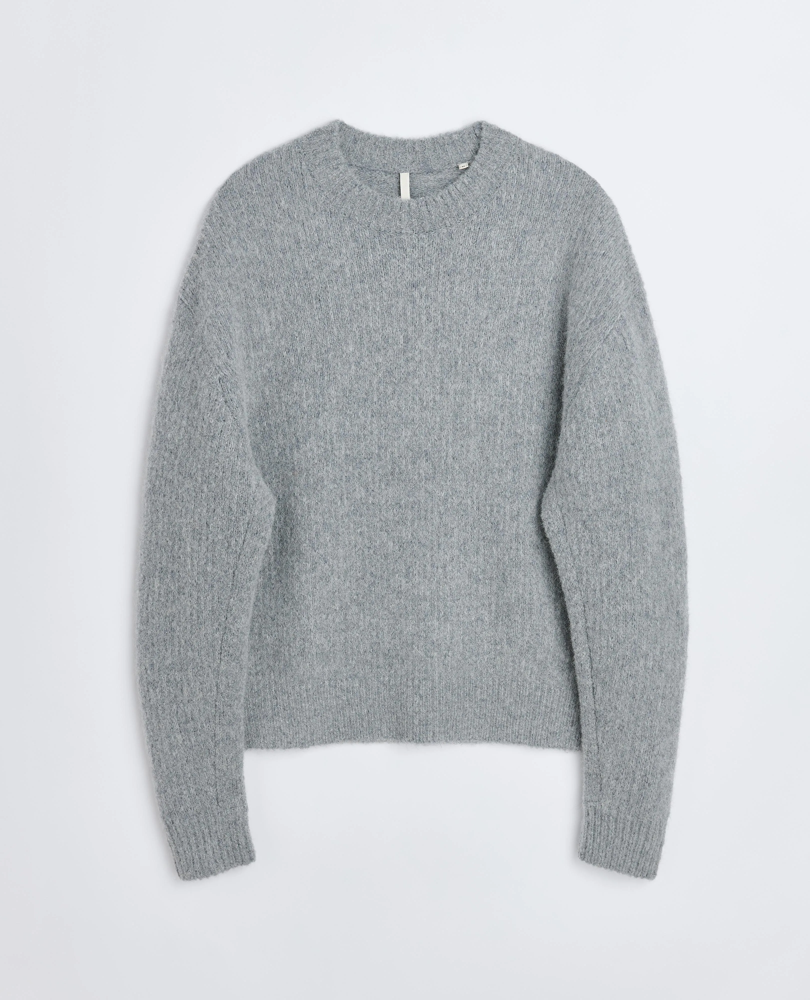 YAK SWEATER . GREY MELANGE sold by Sunflower