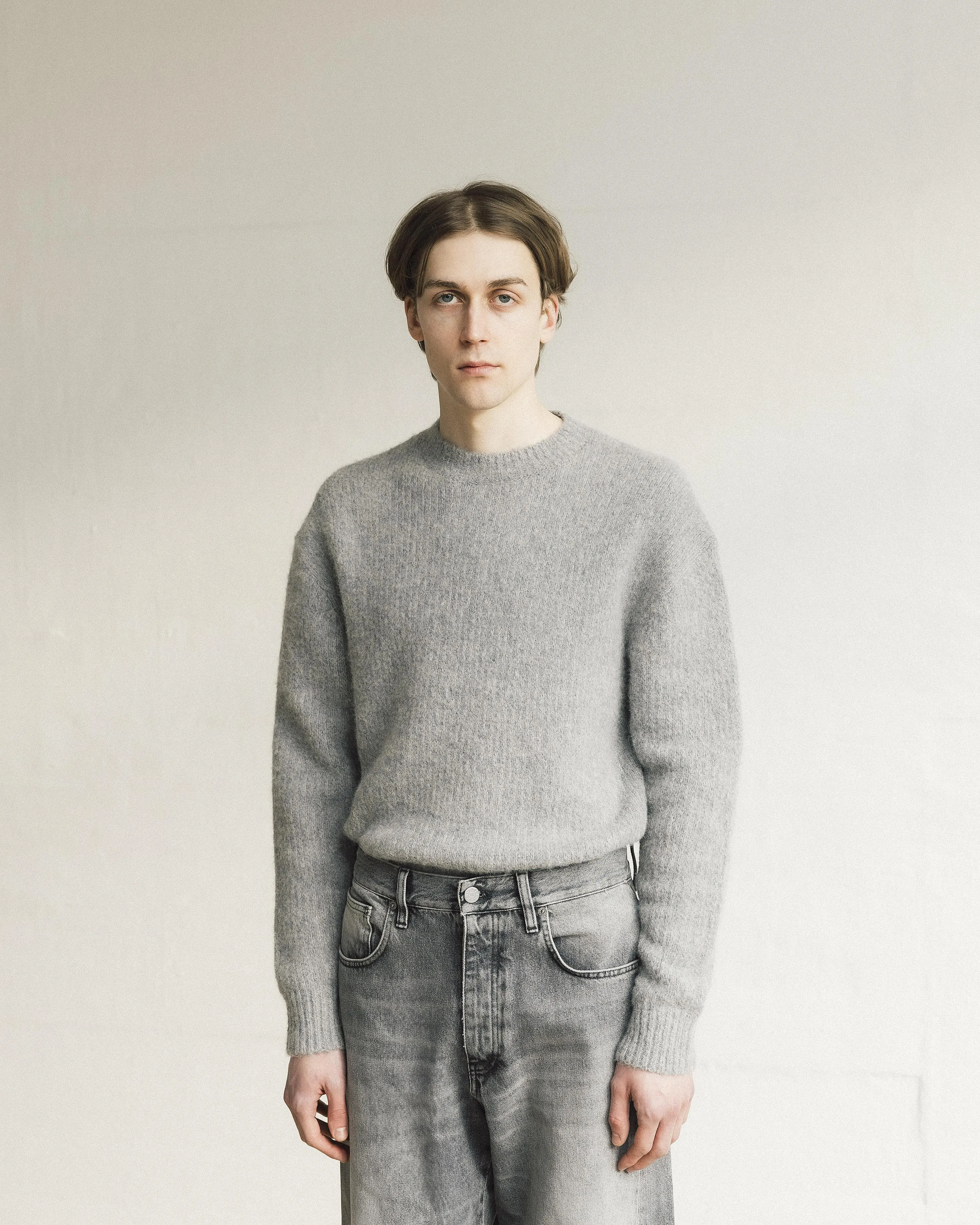 YAK SWEATER . GREY MELANGE sold by Sunflower product image thumbnail 2