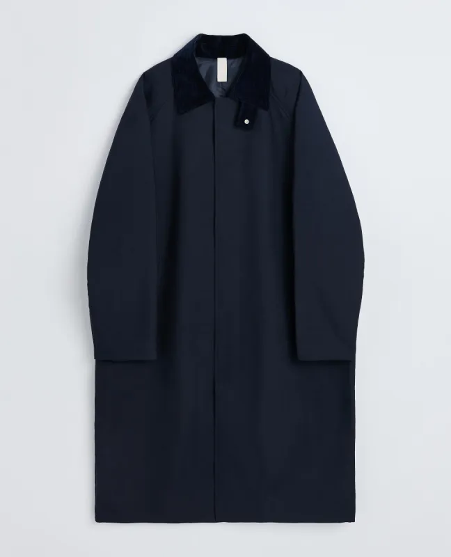 RAGLAN COAT . NAVY sold by Sunflower