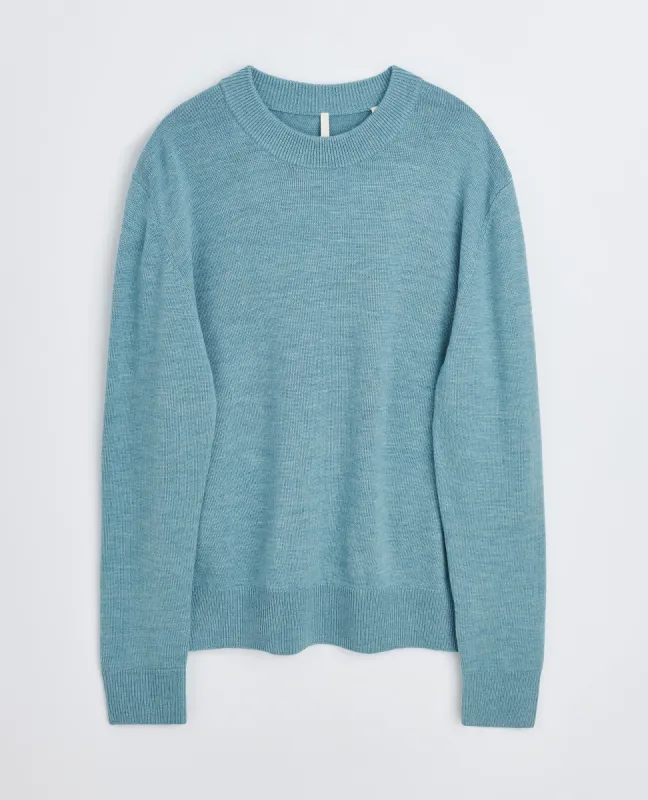 MOON MERINO . BLUE sold by Sunflower