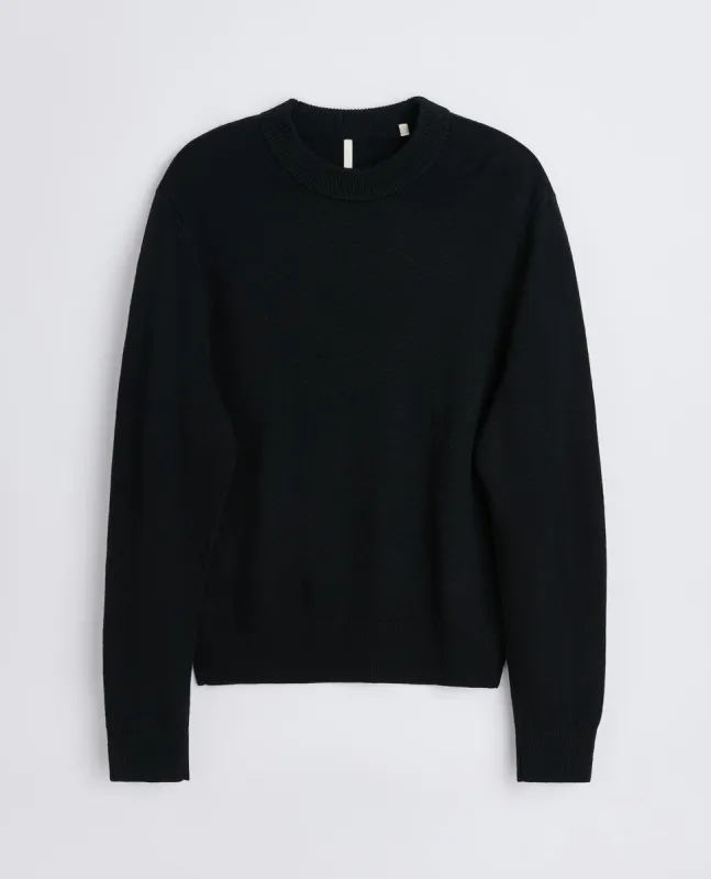 MOON MERINO . BLACK sold by Sunflower