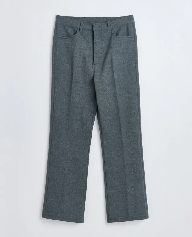 FLARE FRENCH . GREY MELANGE made by Sunflower