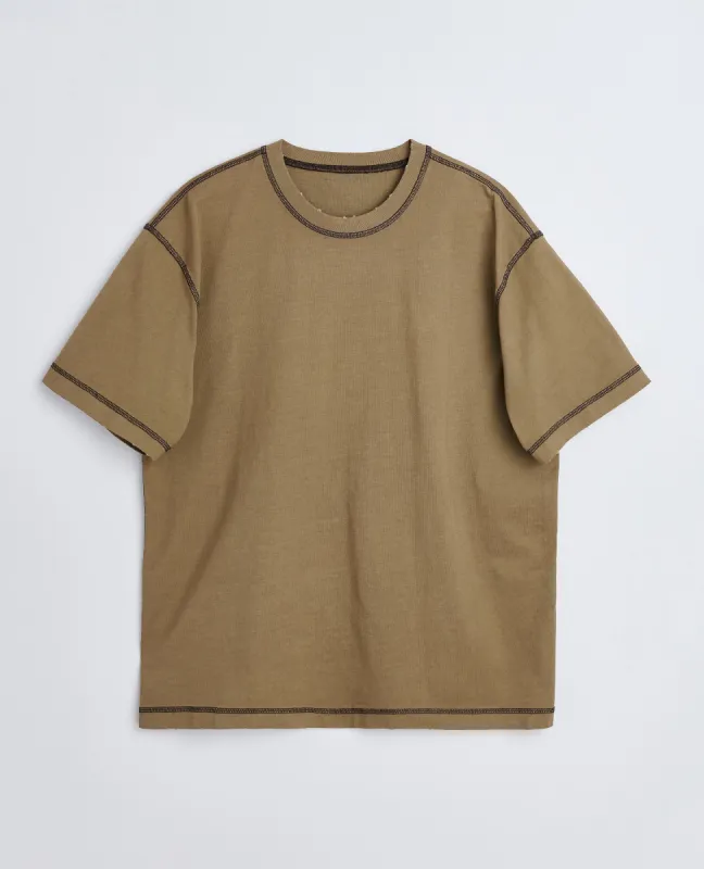 CONTRAST TEE . STONE sold by Sunflower