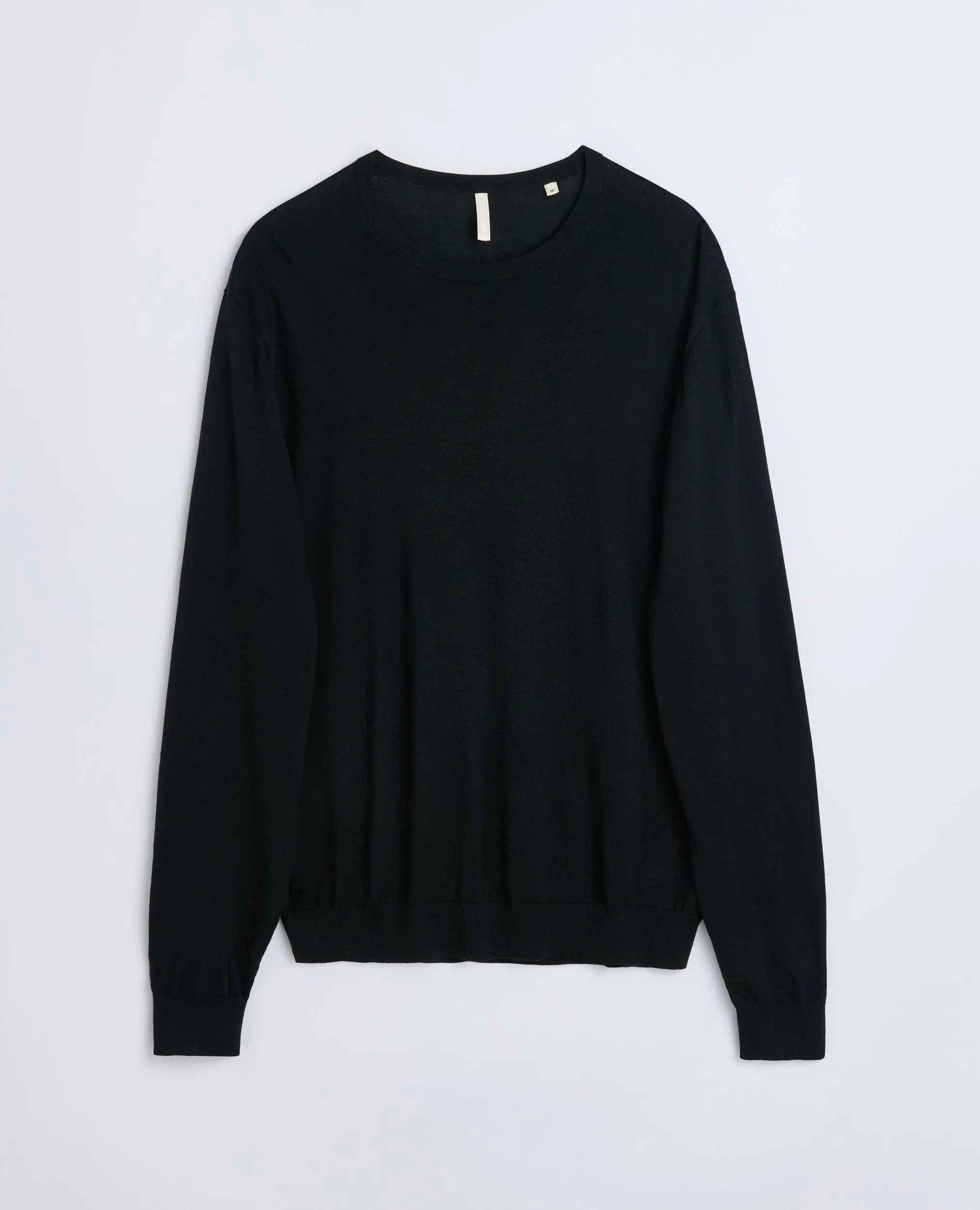 MERINO CREW BLACK sold by Sunflower