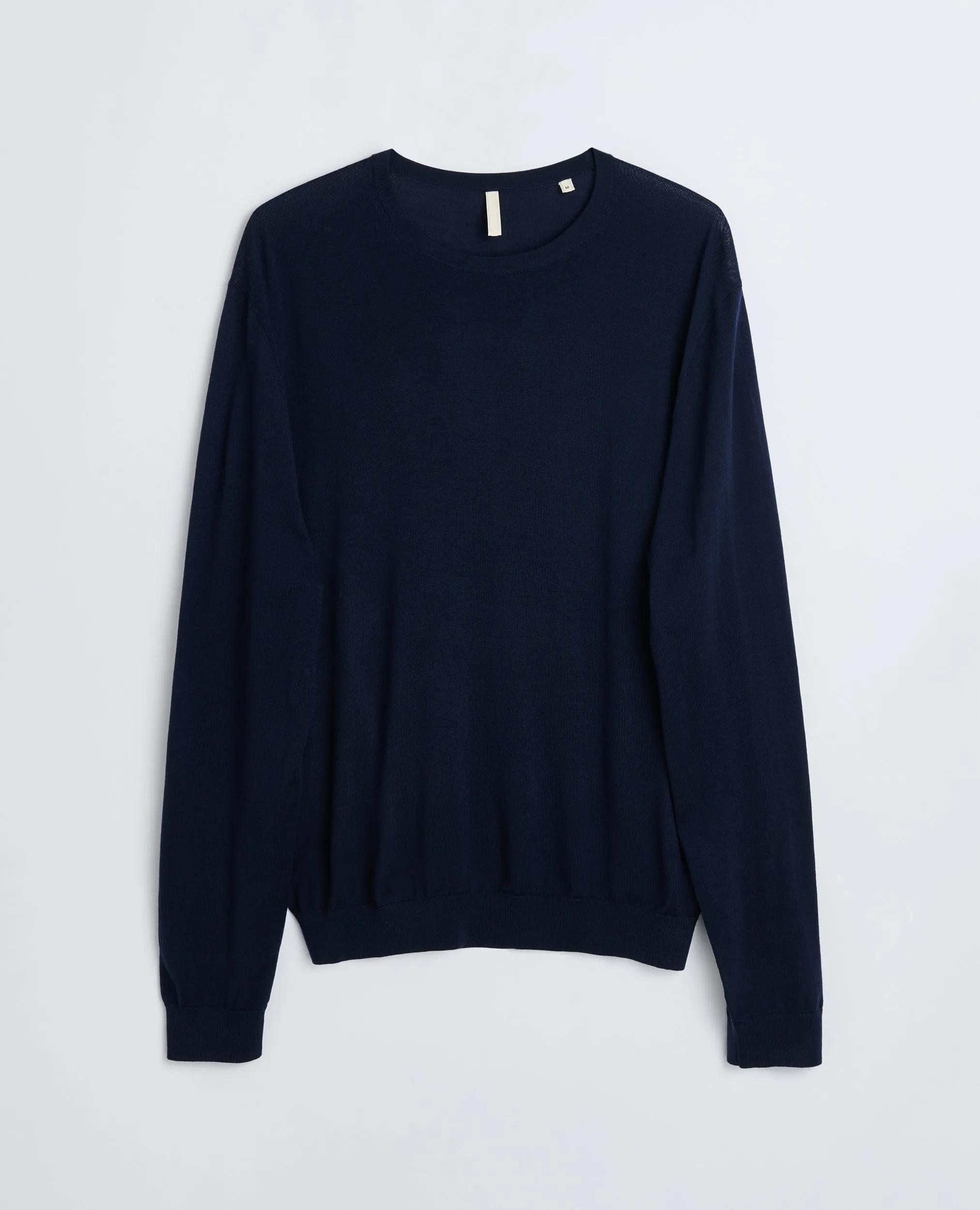 MERINO CREW NAVY sold by Sunflower