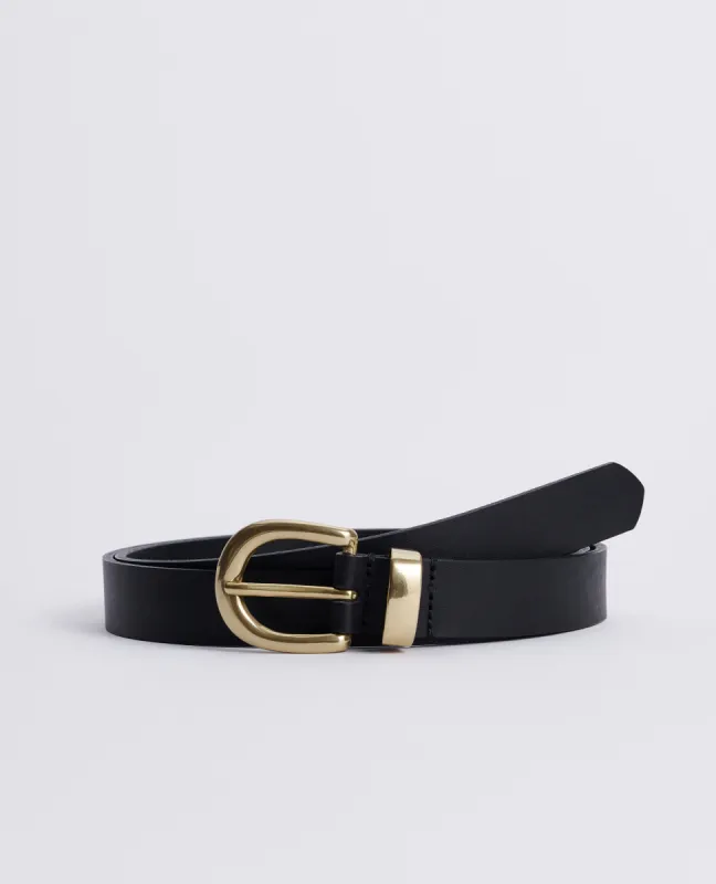SIMPLE BELT BRASS 2,5CM sold by Sunflower