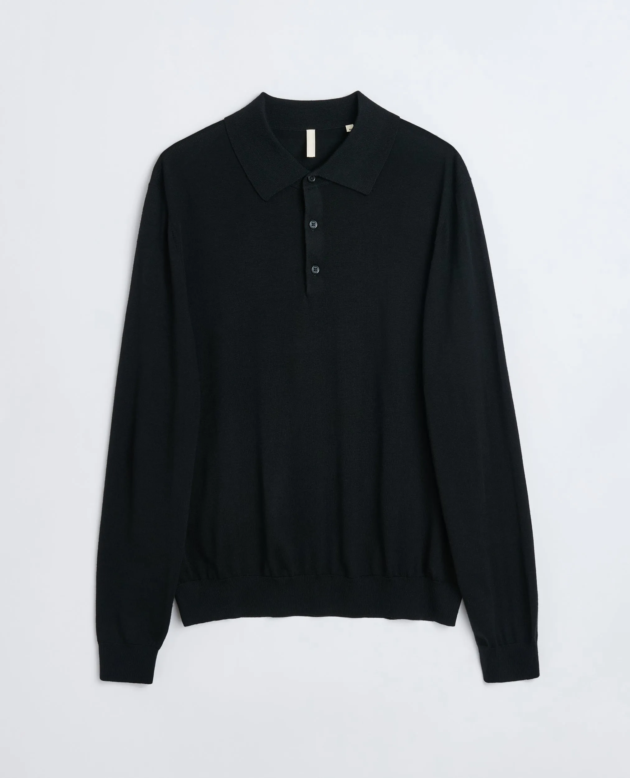 MERINO POLO BLACK sold by Sunflower product image thumbnail 2