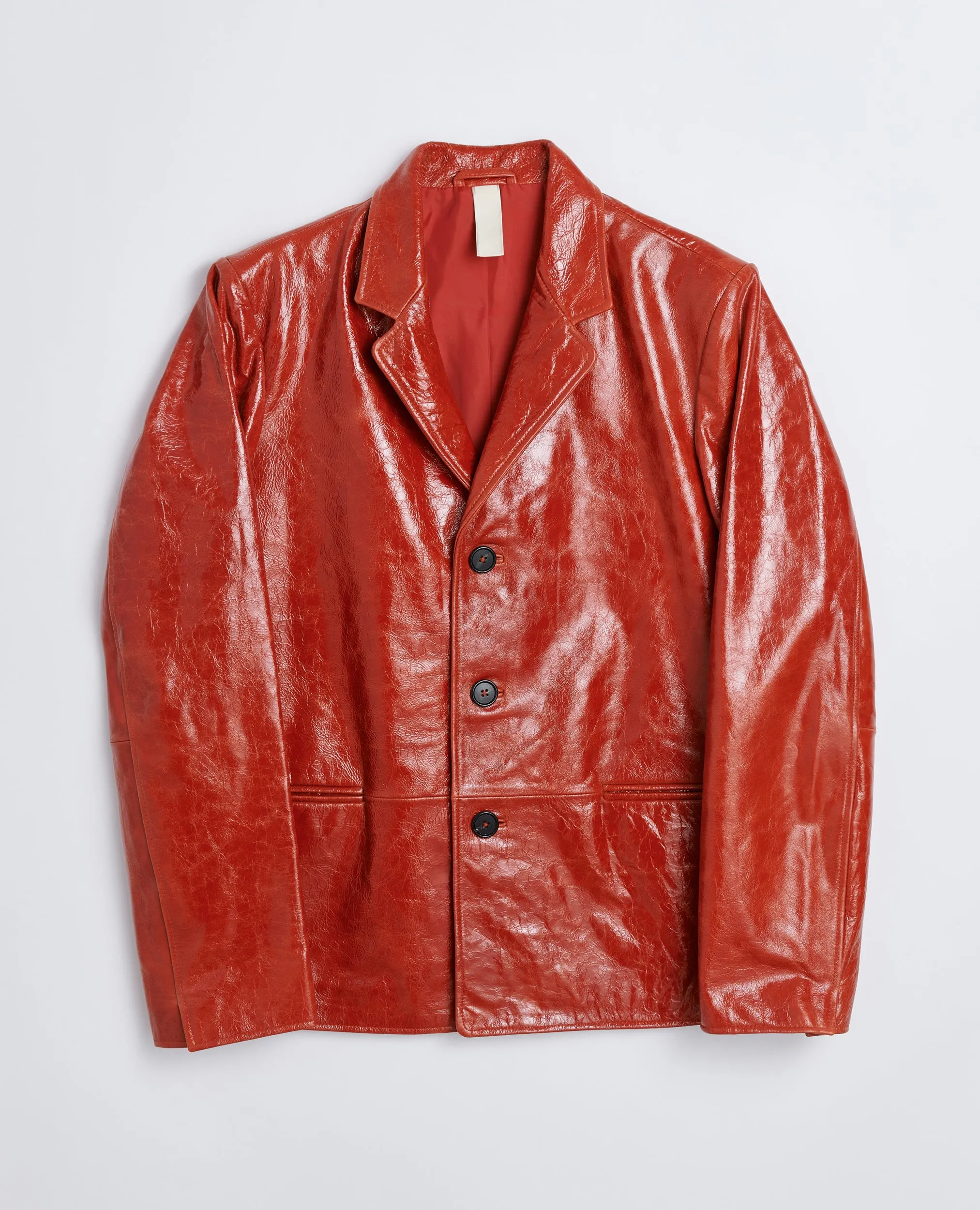 SHORT LEATHER BLAZER sold by Sunflower product image thumbnail 2