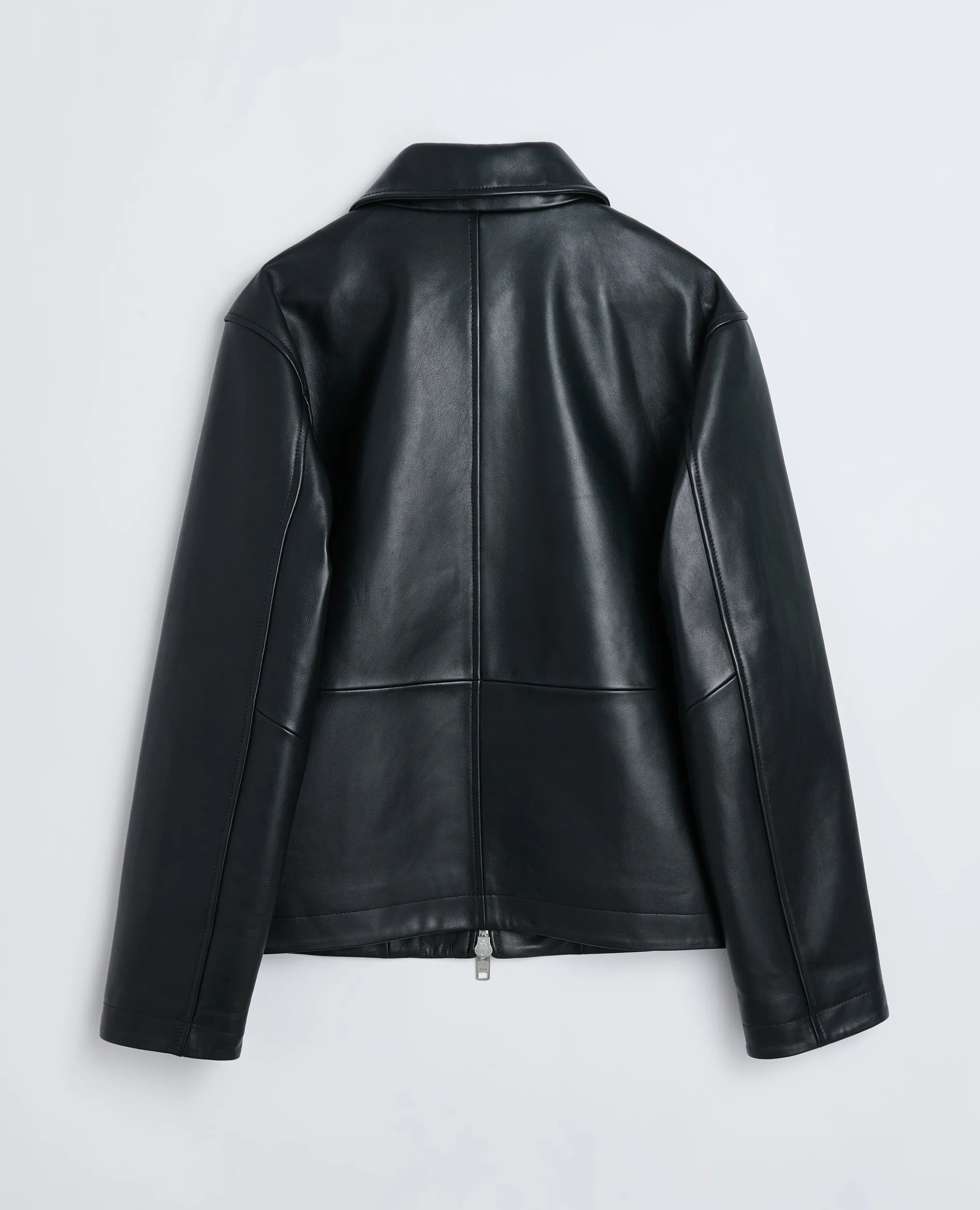 SHORT LEATHER JACKET sold by Sunflower product image thumbnail 3