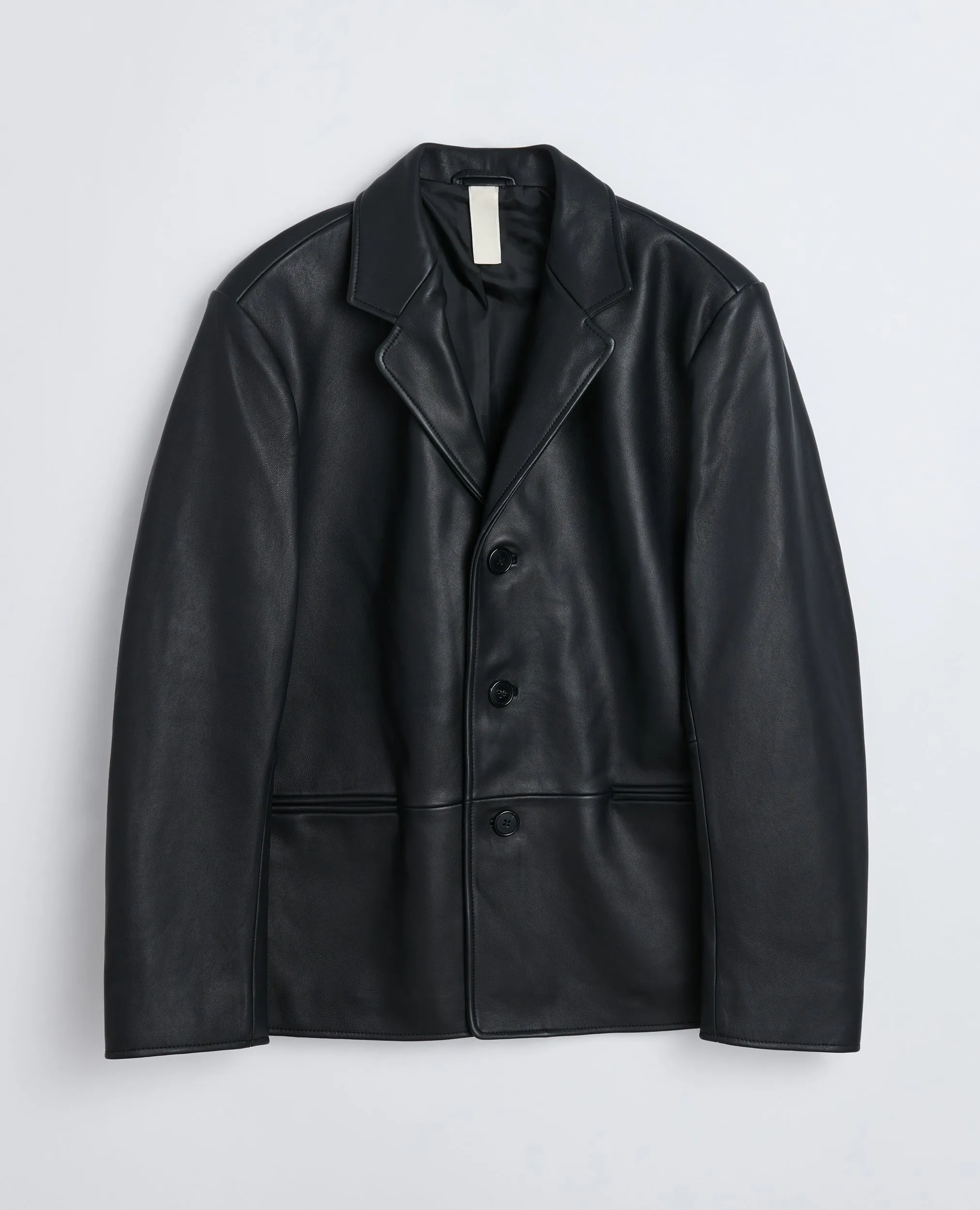 SHORT LEATHER BLAZER sold by Sunflower product image thumbnail 2