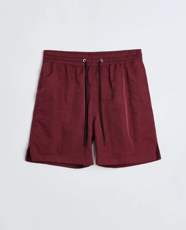 MIKE SHORTS BURGUNDY sold by Sunflower