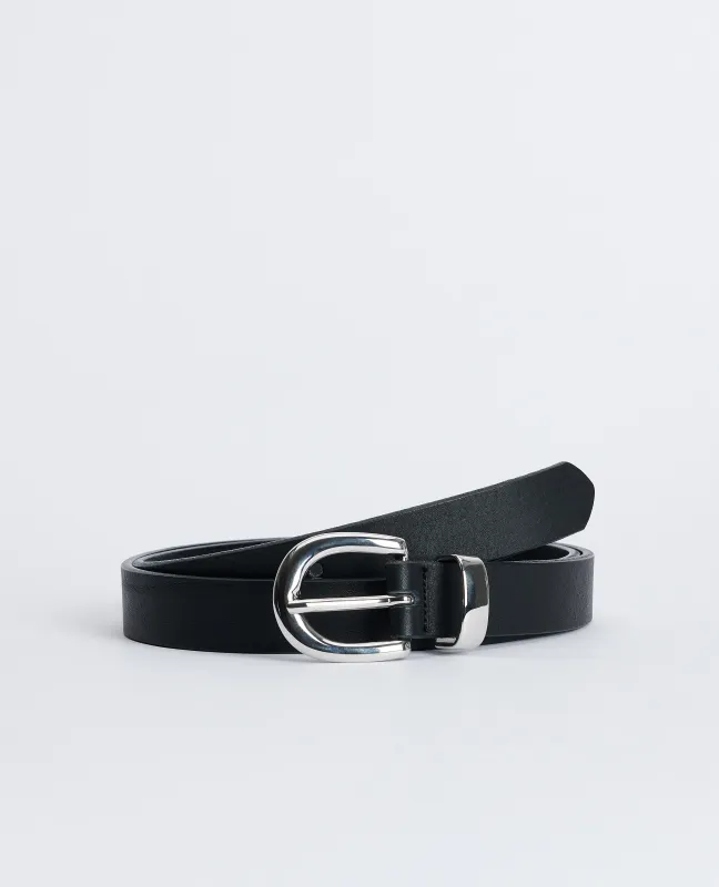 SIMPLE BELT 2,5CM . BLACK sold by Sunflower