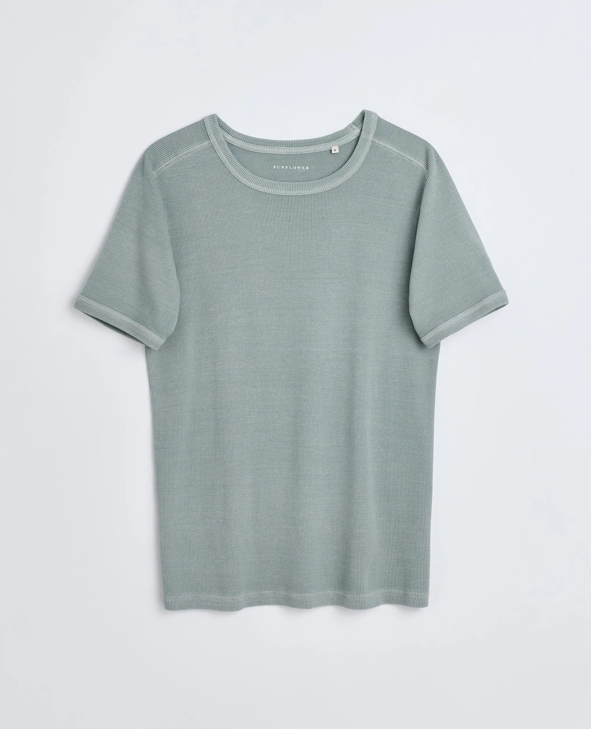 RIB TEE GREY sold by Sunflower