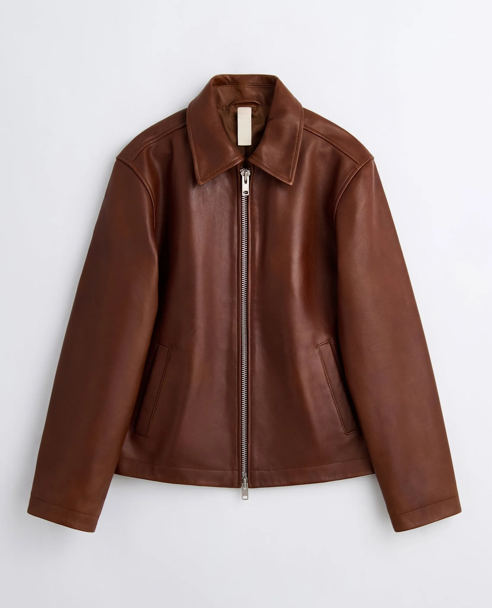 SHORT LEATHER JACKET sold by Sunflower
