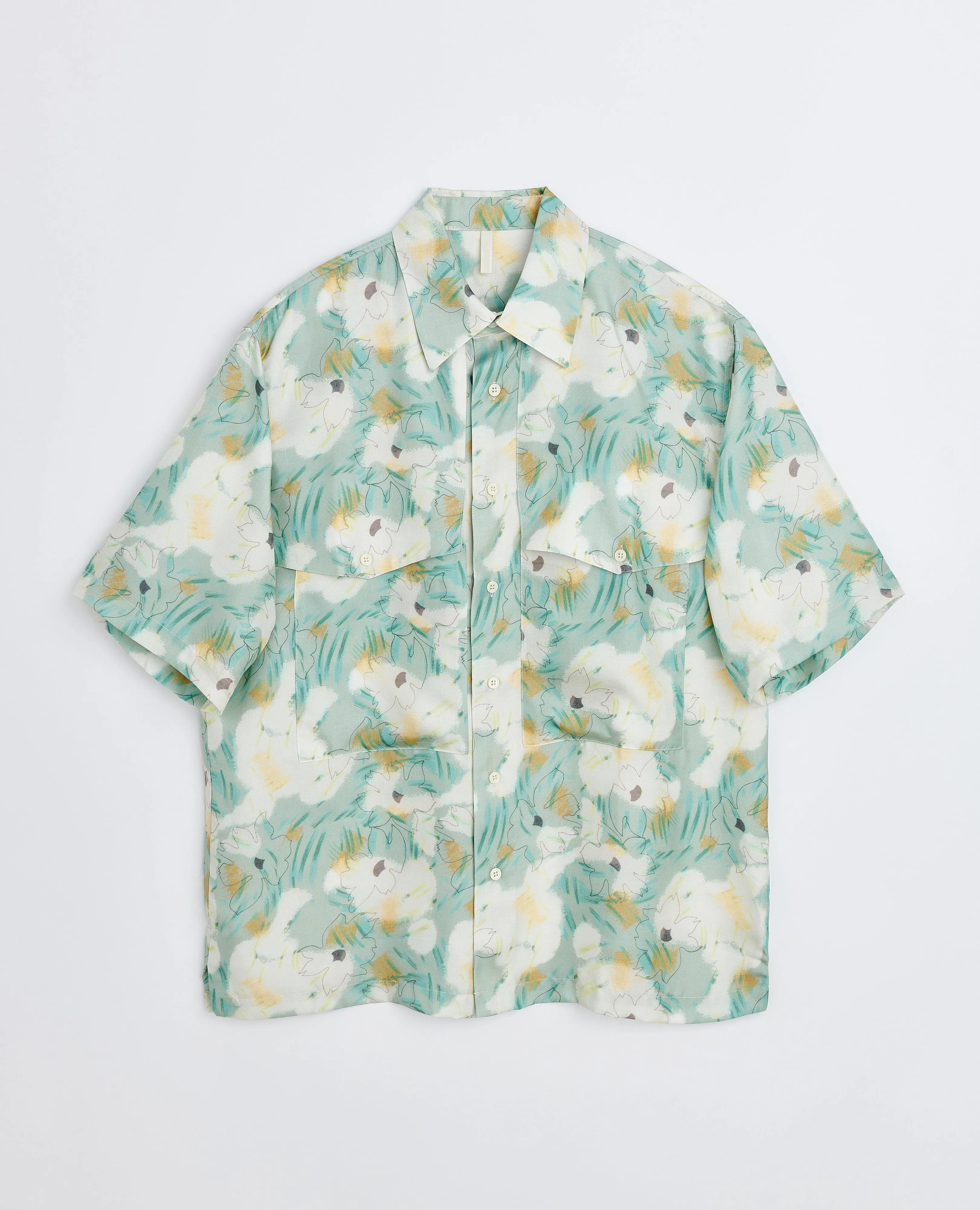 SILK SHIRT SS AOP sold by Sunflower