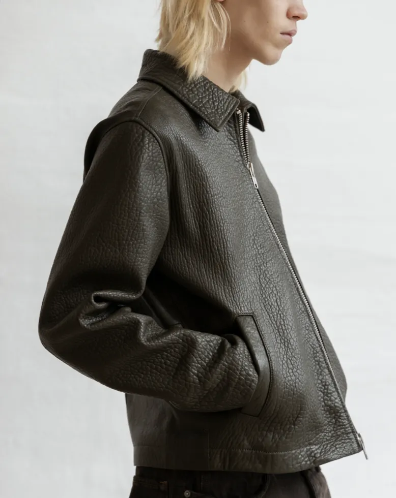 SHORT LEATHER JACKET sold by Sunflower product image thumbnail 2