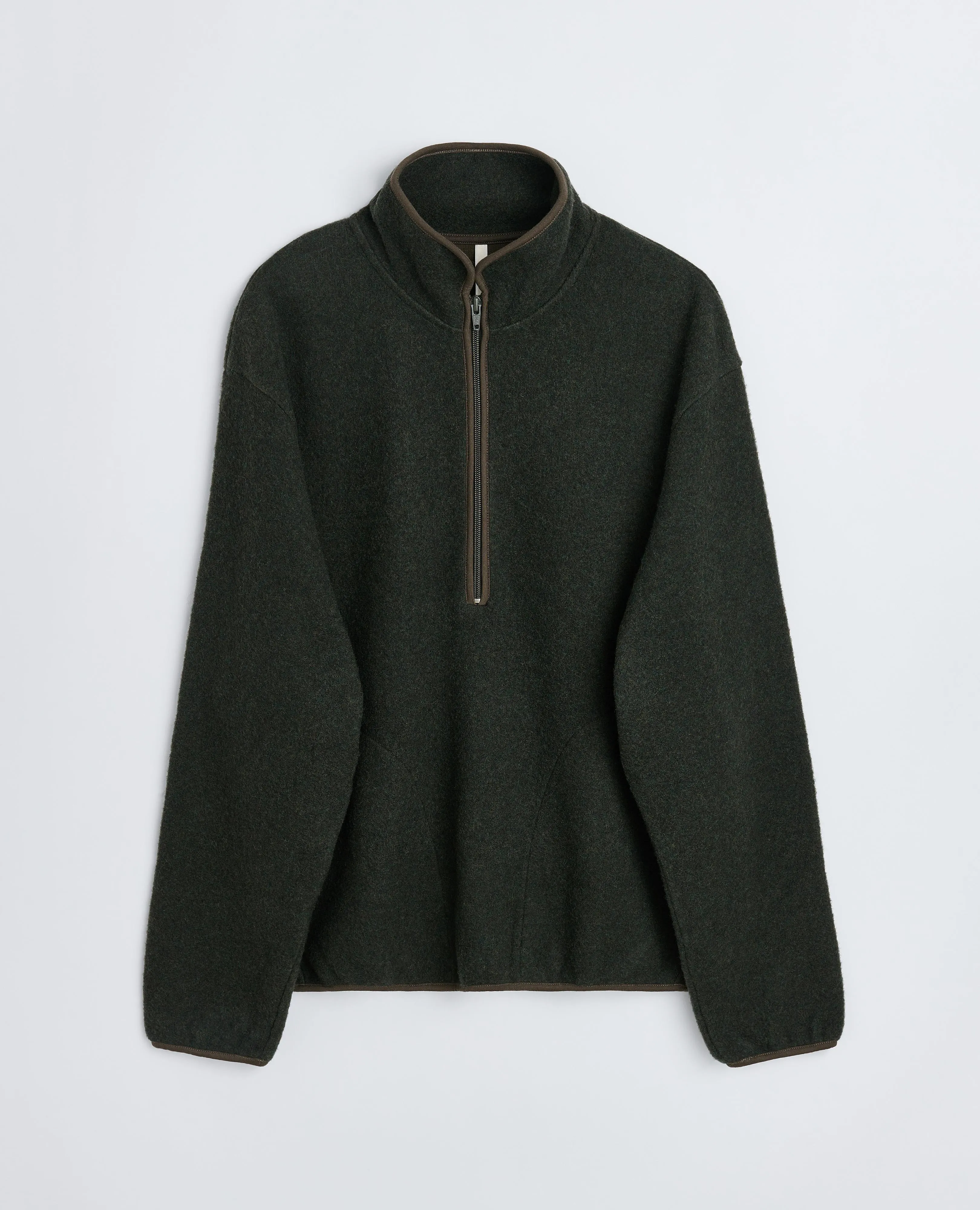 WOOL ZIP . ARMY sold by Sunflower