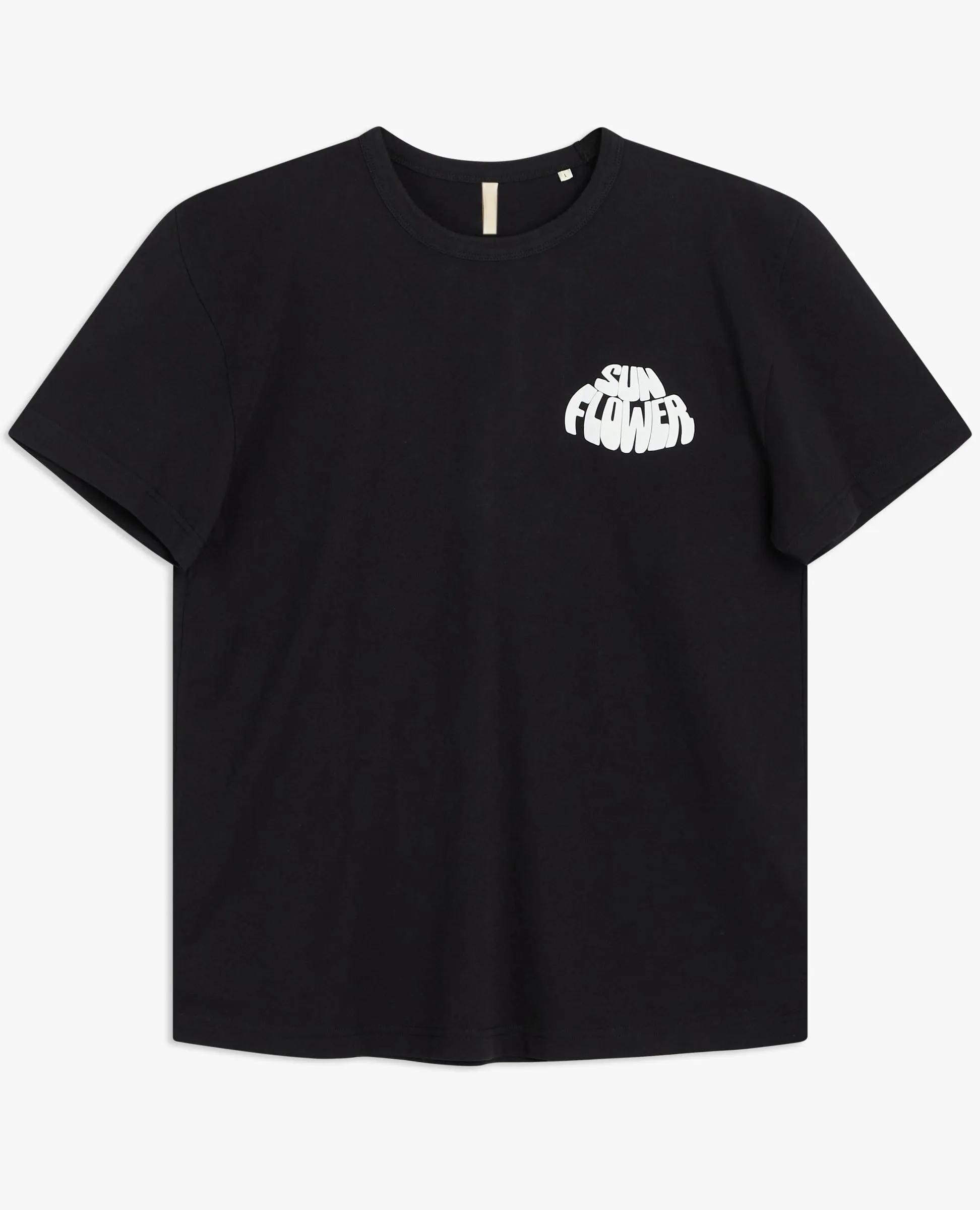BASE WAVE LOGO TEE . BLACK sold by Sunflower
