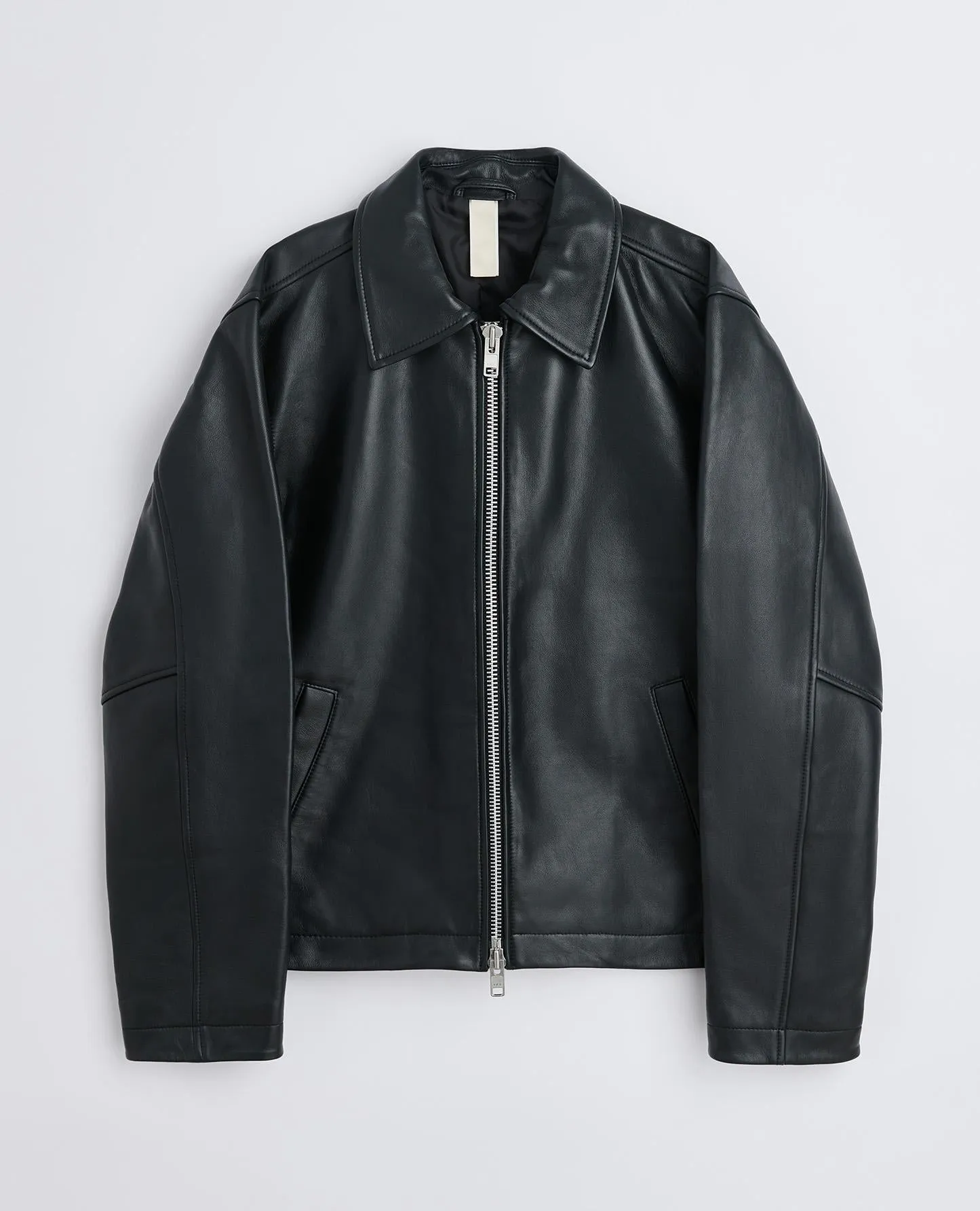 SHORT LEATHER JACKET . BLACK sold by Sunflower