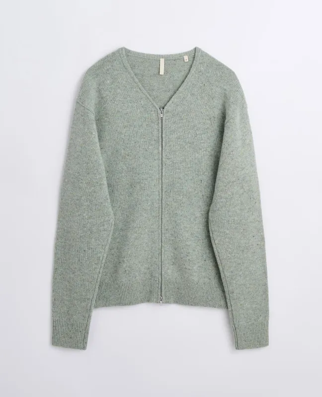 DONEGAL ZIP CARDIGAN sold by Sunflower