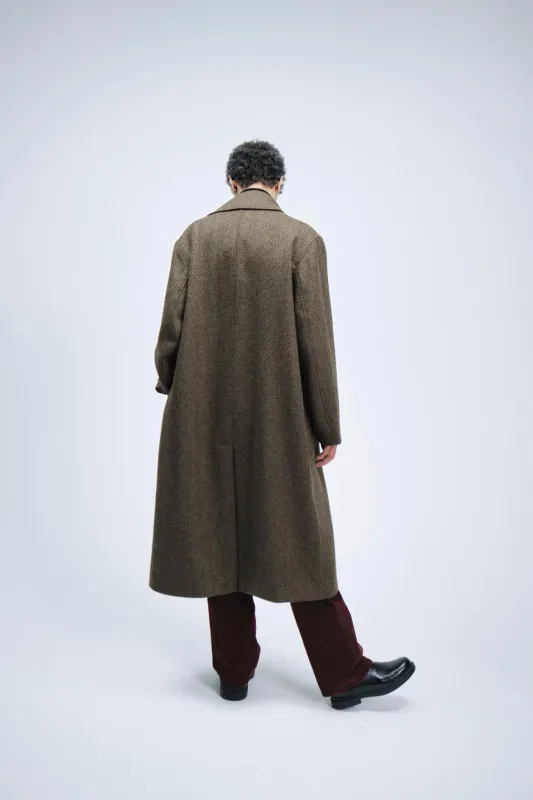 DB COAT HERRINGBONE made by Sunflower