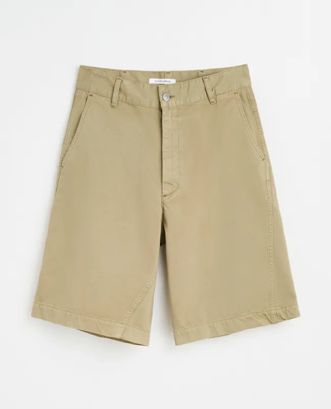 Wide Twist Chino Shorts made by Sunflower