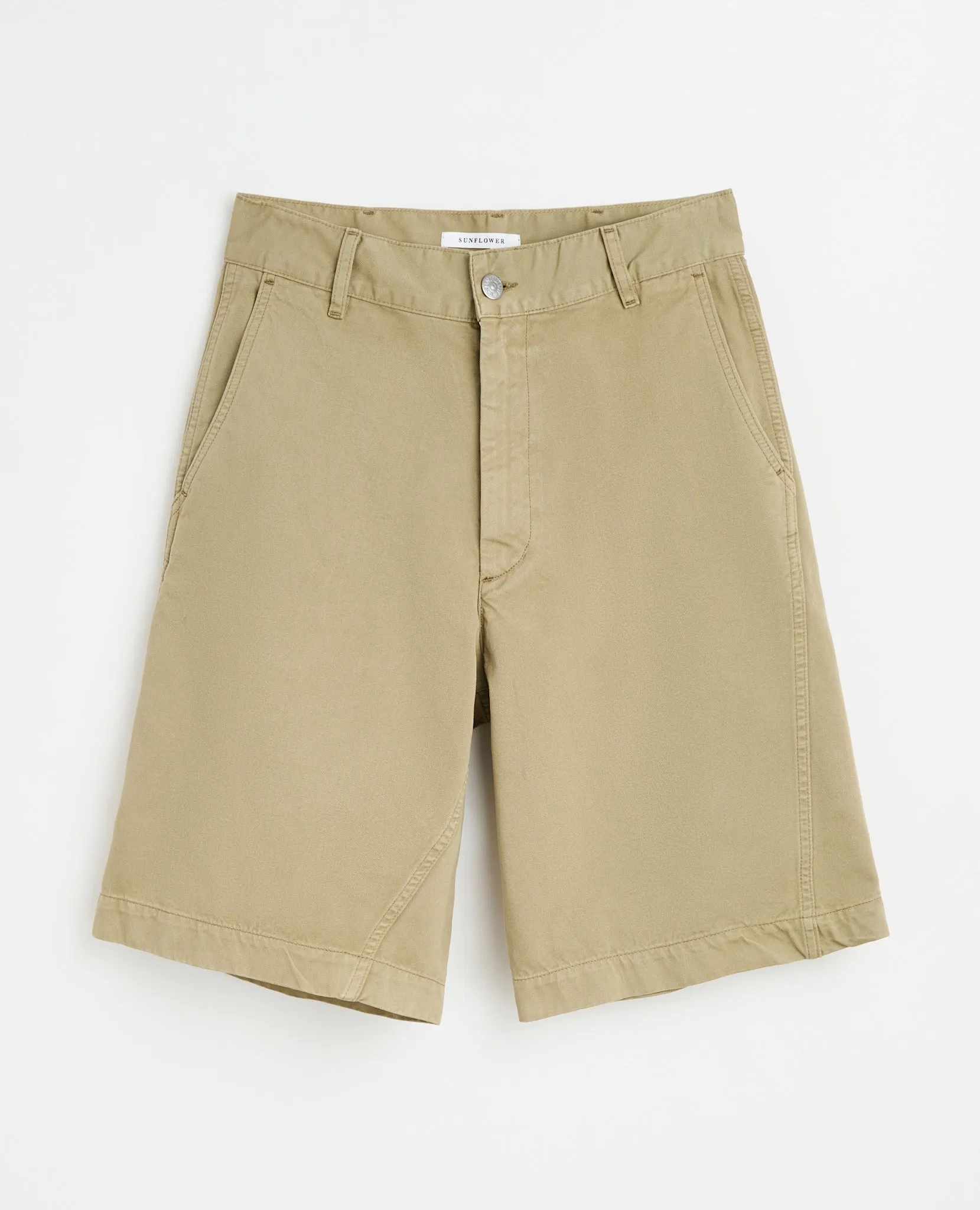 Wide Twist Chino Shorts sold by Sunflower