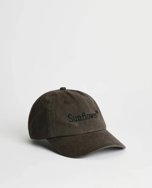 Logo Dad Cap Washed Twill made by Sunflower