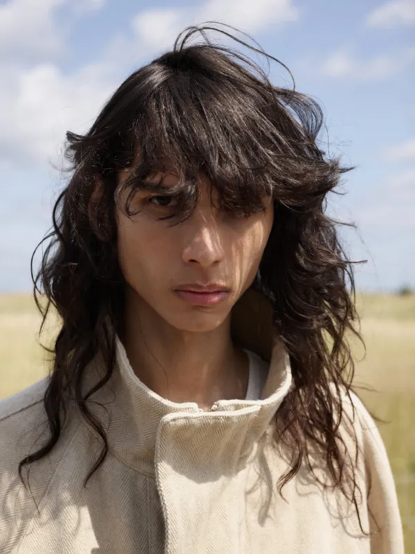 Field Jacket Heavy Linen made by Sunflower