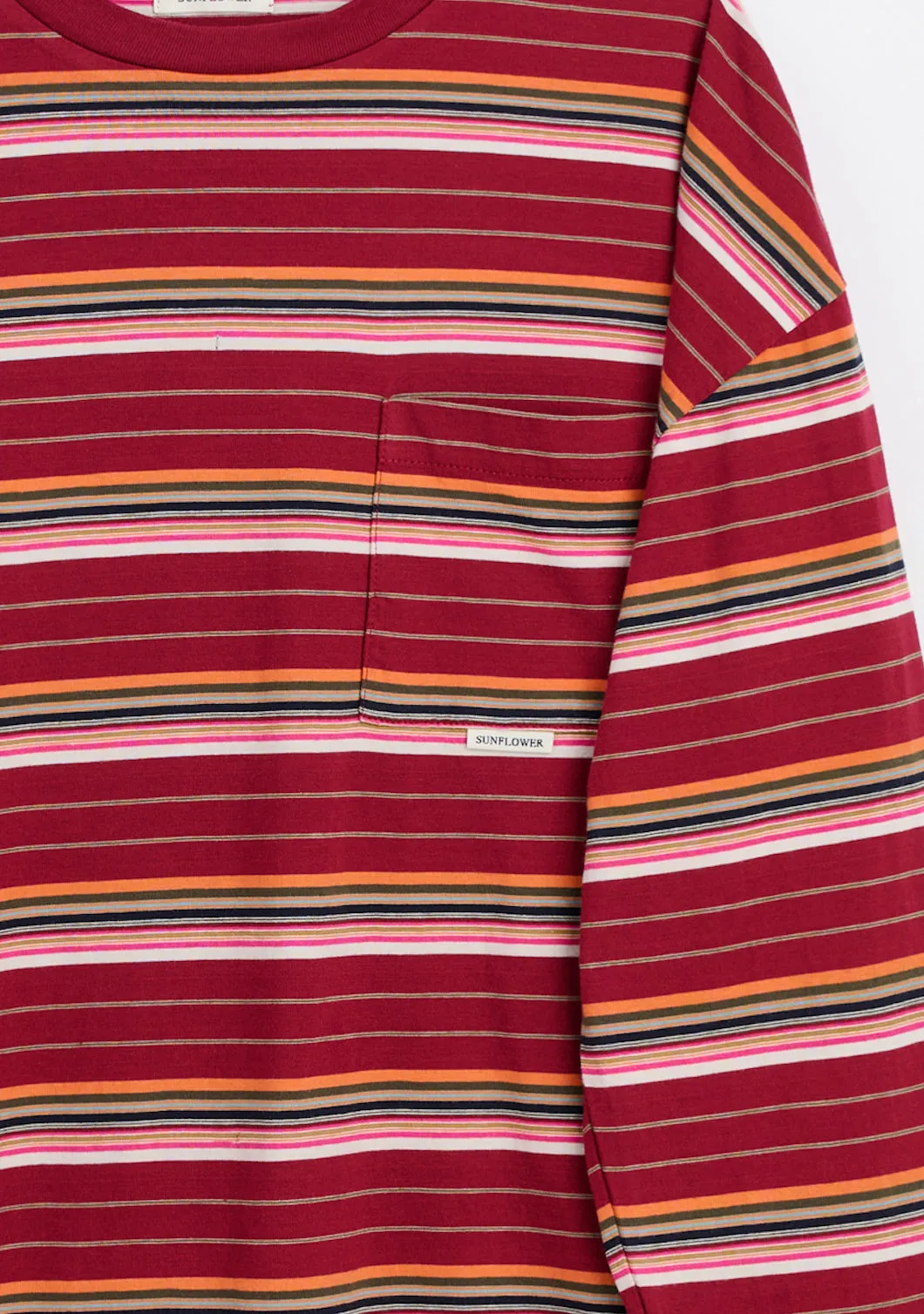 STRIPE LS POCKET TEE sold by Sunflower product image thumbnail 2