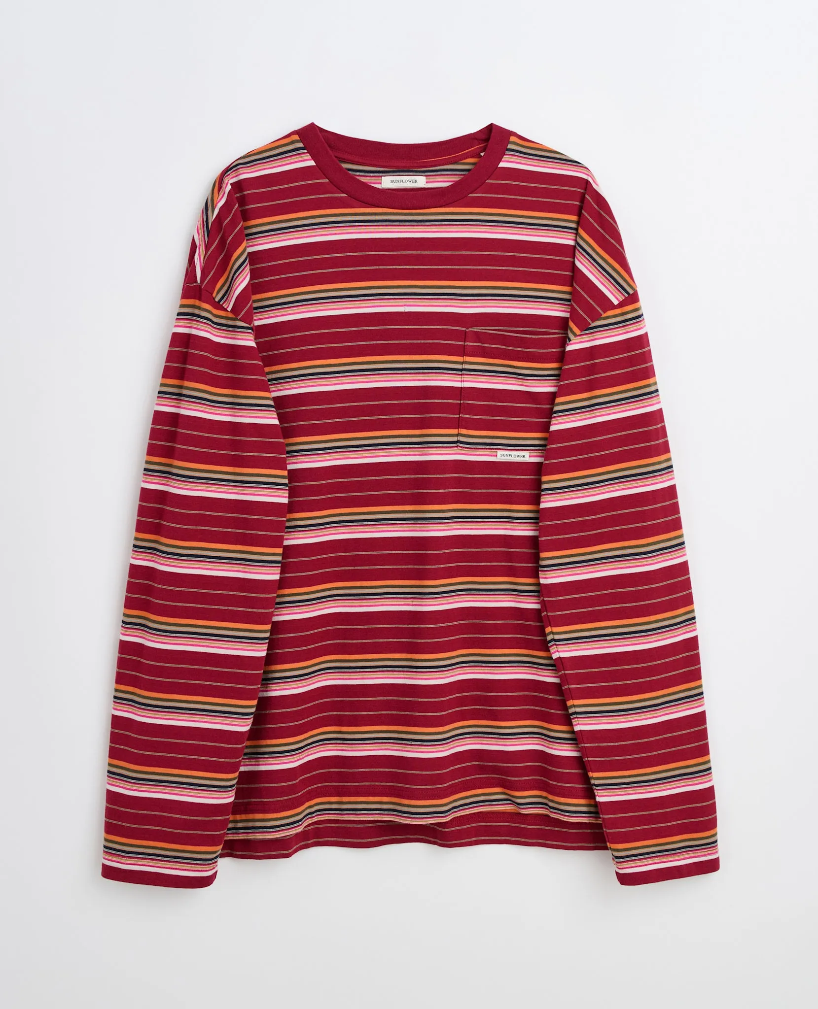 STRIPE LS POCKET TEE sold by Sunflower