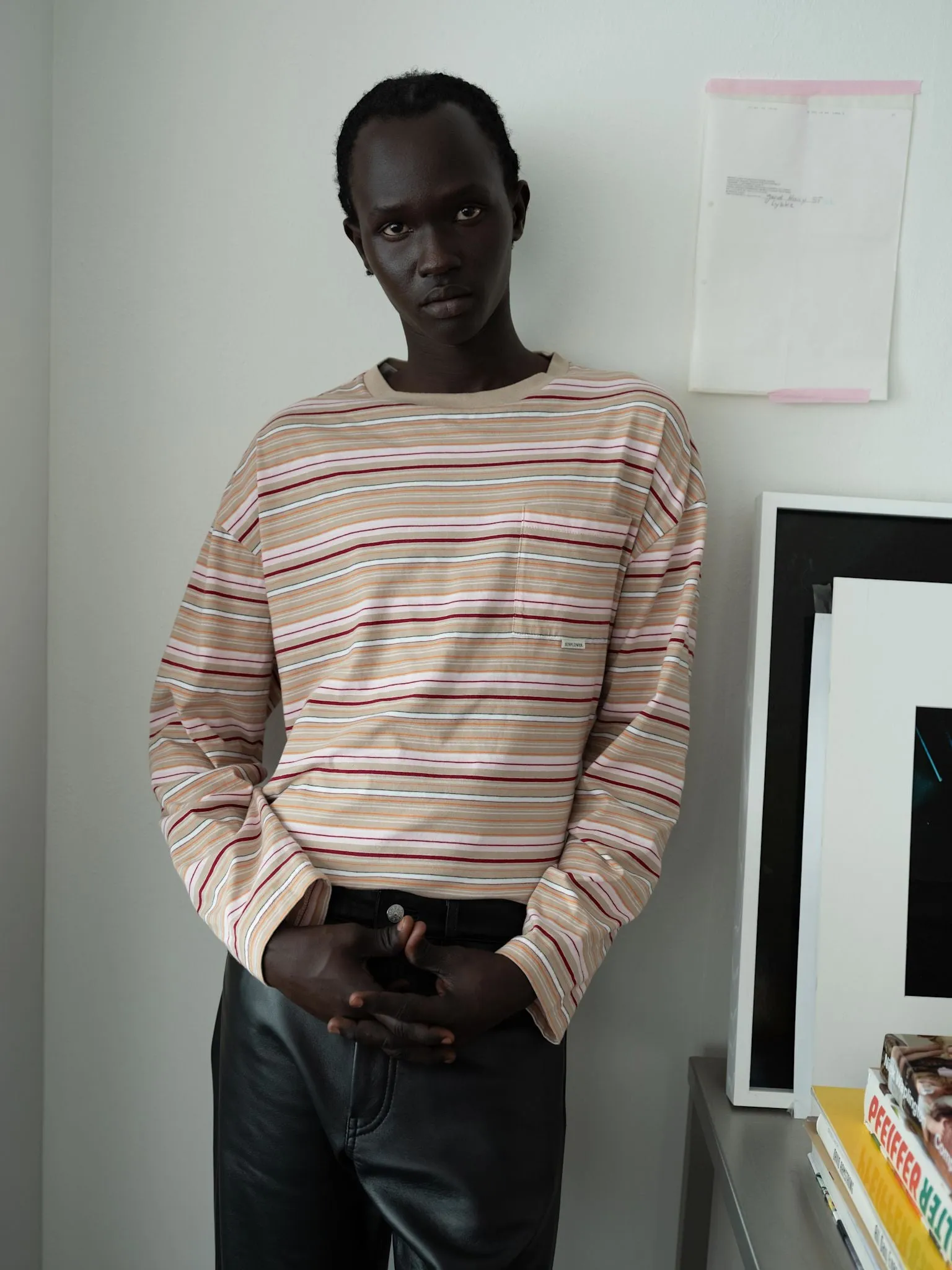 STRIPE LS POCKET TEE sold by Sunflower product image thumbnail 2