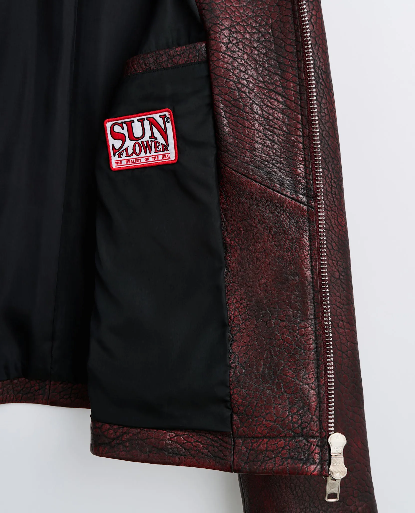 SHORT LEATHER JACKET sold by Sunflower product image thumbnail 3