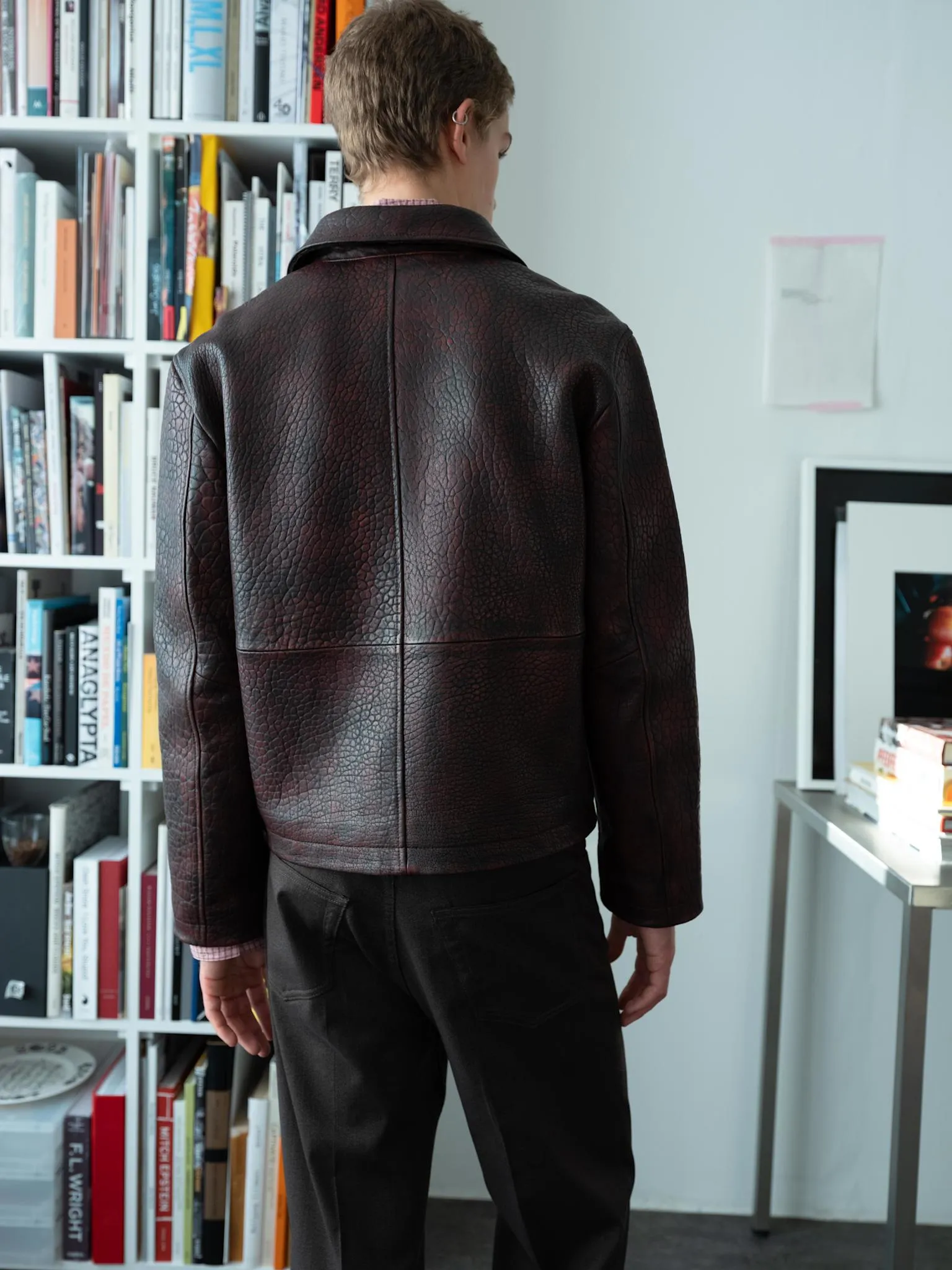 SHORT LEATHER JACKET sold by Sunflower product image thumbnail 5
