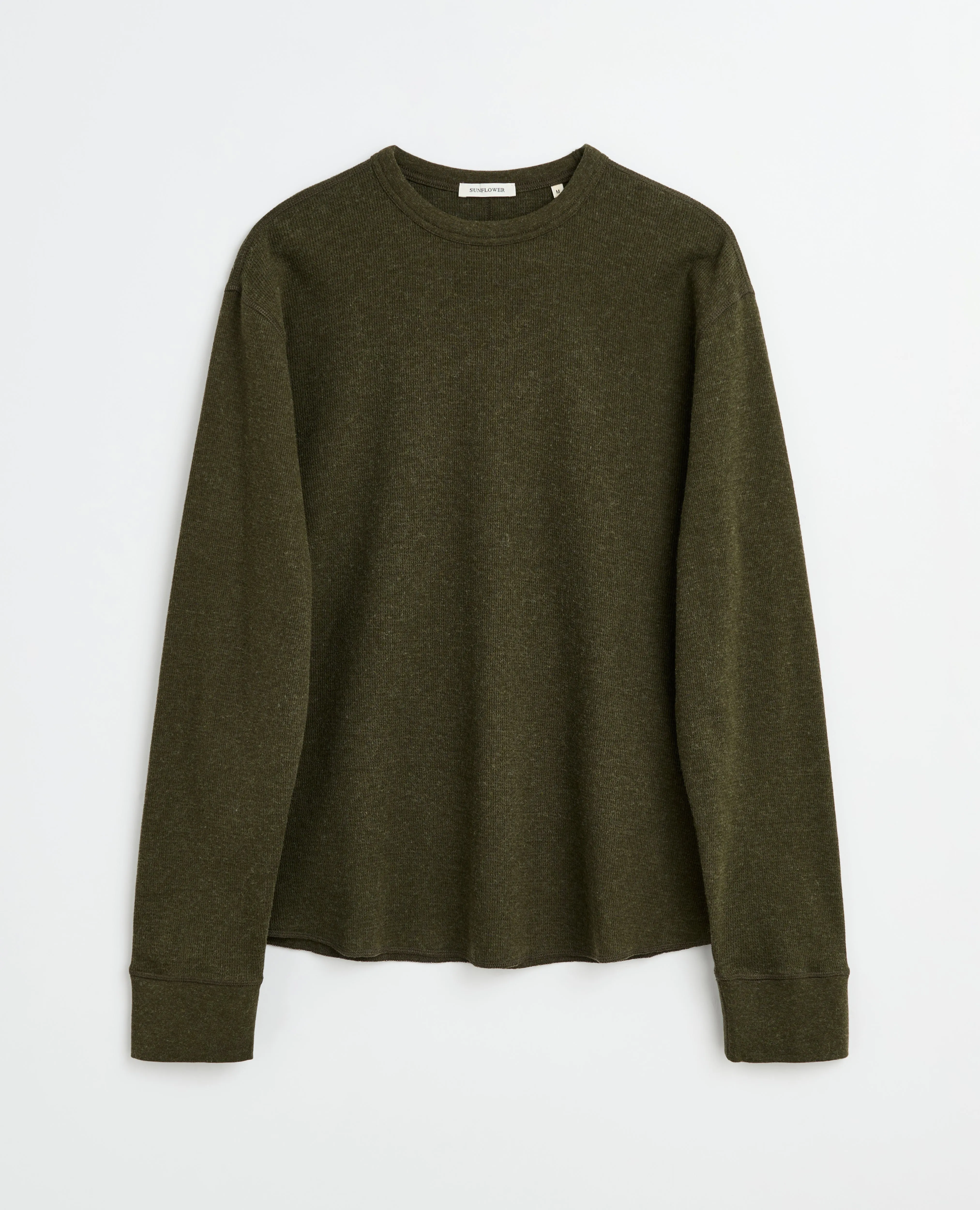 WOOL WAFFLE TEE LS sold by Sunflower