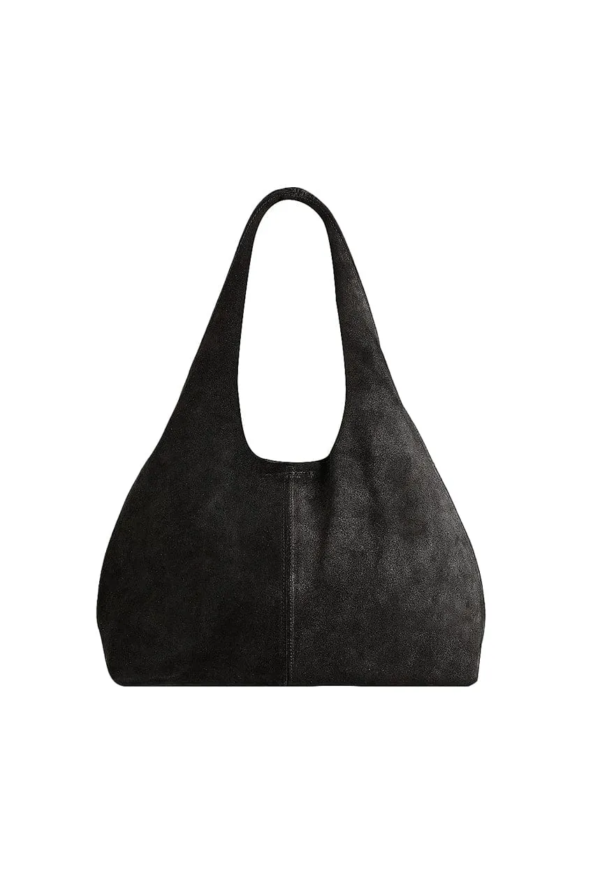 The Clover Slouch Mini | Black Suede sold by The Bali Tailor