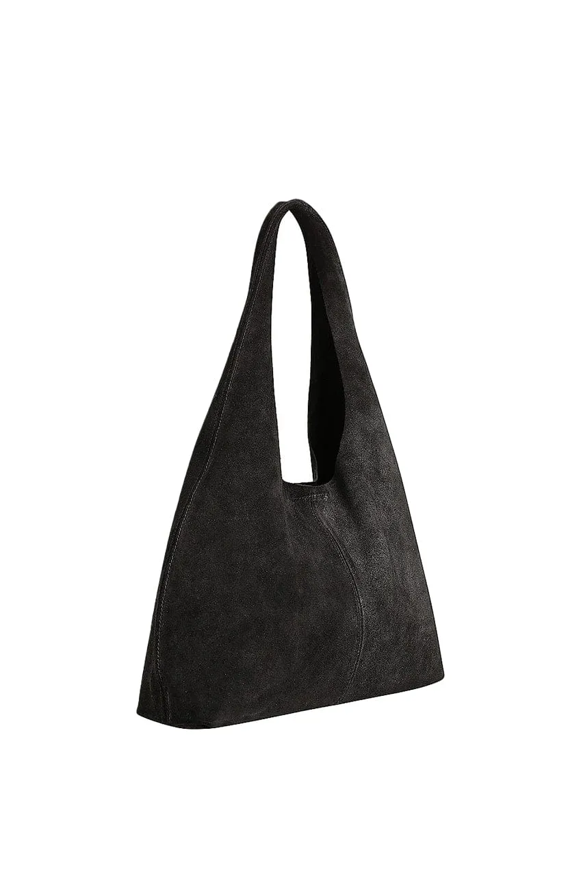 The Clover Slouch Mini | Black Suede sold by The Bali Tailor product image thumbnail 2
