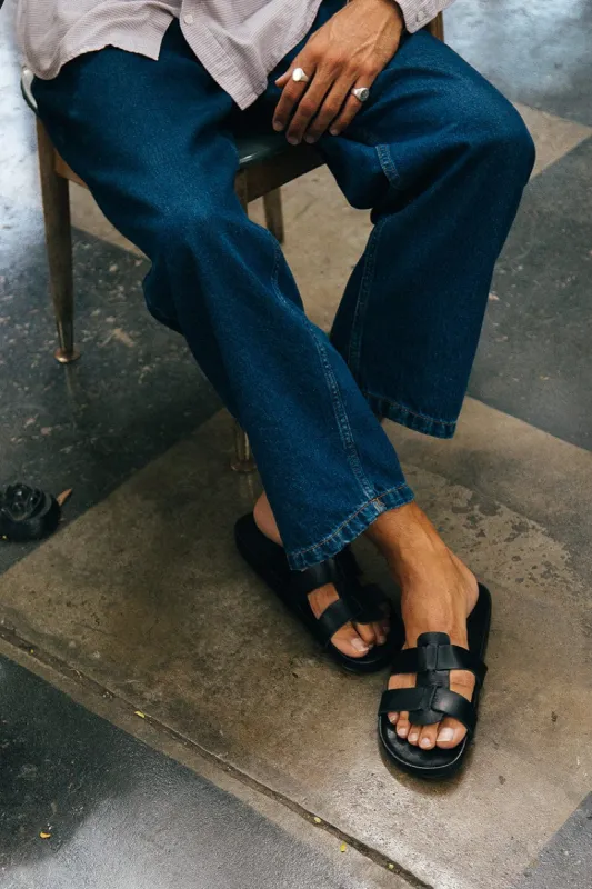 The Myles Slide | Black sold by The Bali Tailor