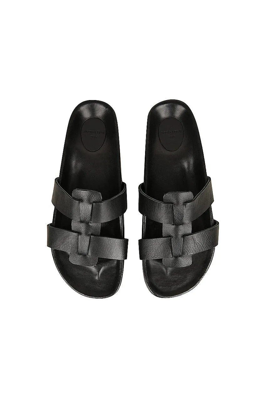 The Myles Slide | Black sold by The Bali Tailor product image thumbnail 4