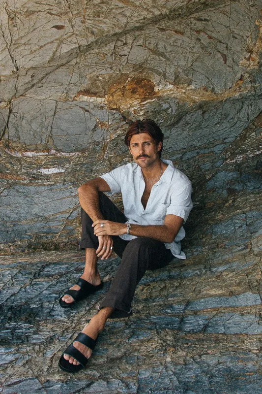The Alex Slide | Black sold by The Bali Tailor