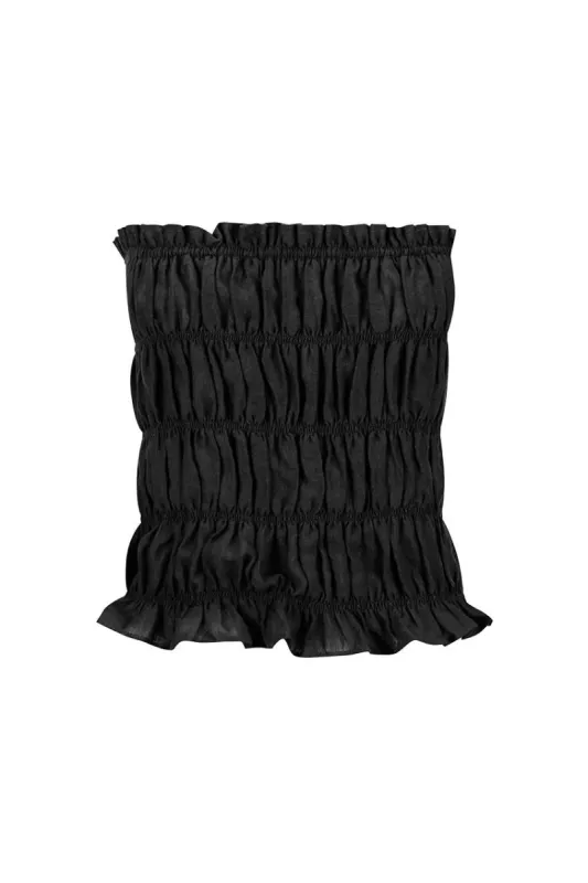 The Maie Tube Top | Noir sold by The Bali Tailor