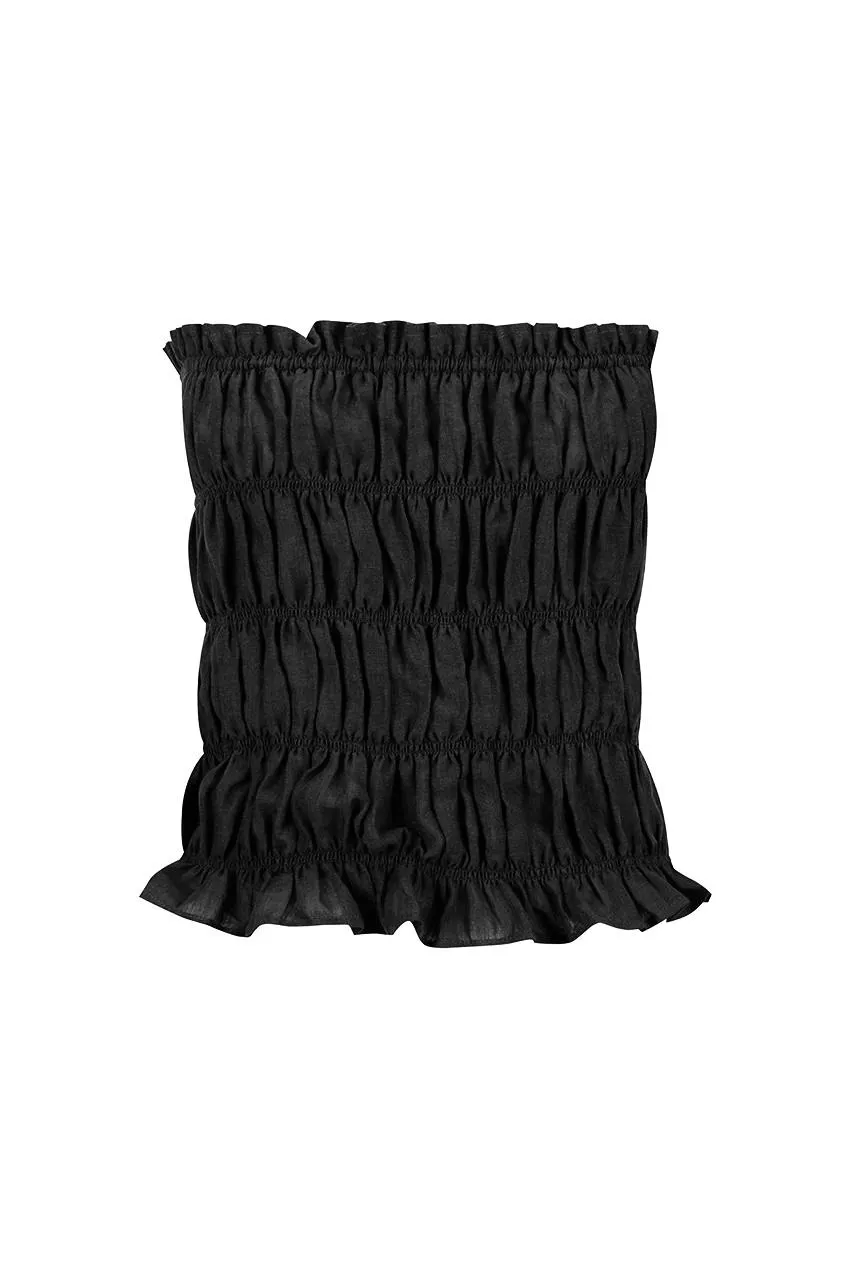 The Maie Tube Top | Noir sold by The Bali Tailor