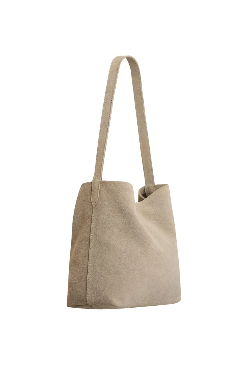 The Jones Mini | Stone Suede sold by The Bali Tailor product image thumbnail 2