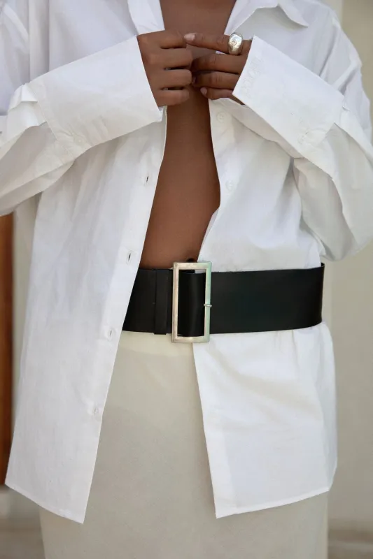 The Aya Belt | Black - Made to Order sold by The Bali Tailor
